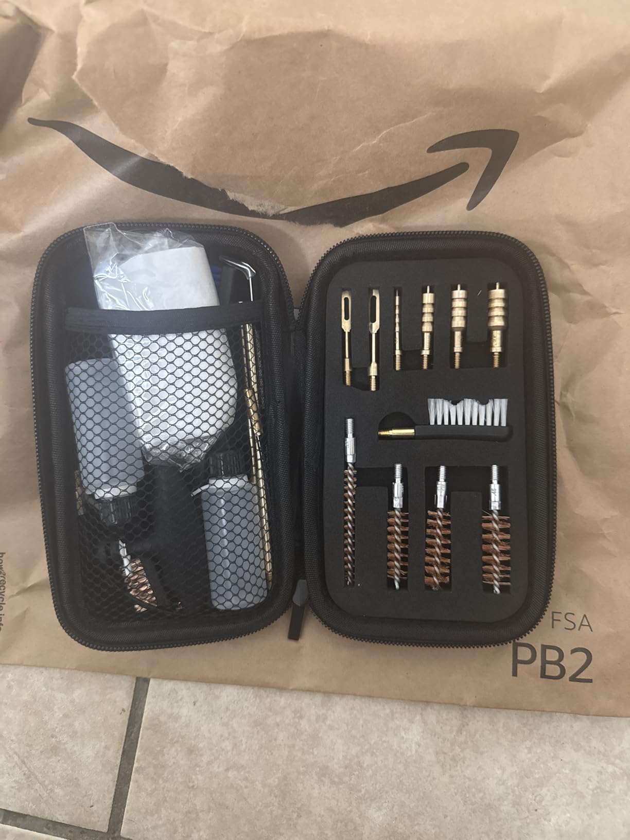 BOOSTEADY Universal Handgun Cleaning kit .22,.357,.38,9mm,.45 Caliber Pistol Cleaning Kit customer photo 2