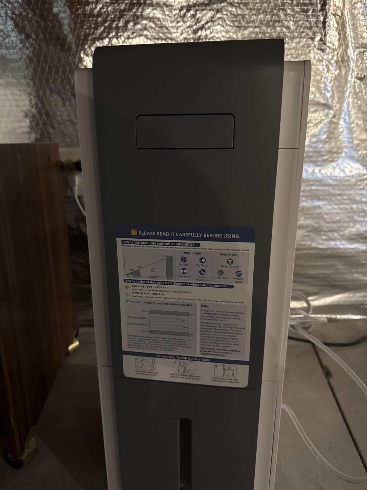 5500 Sq.Ft Energy Star Most Efficient 2025 Dehumidifier Max 80Pint/D customer photo 2