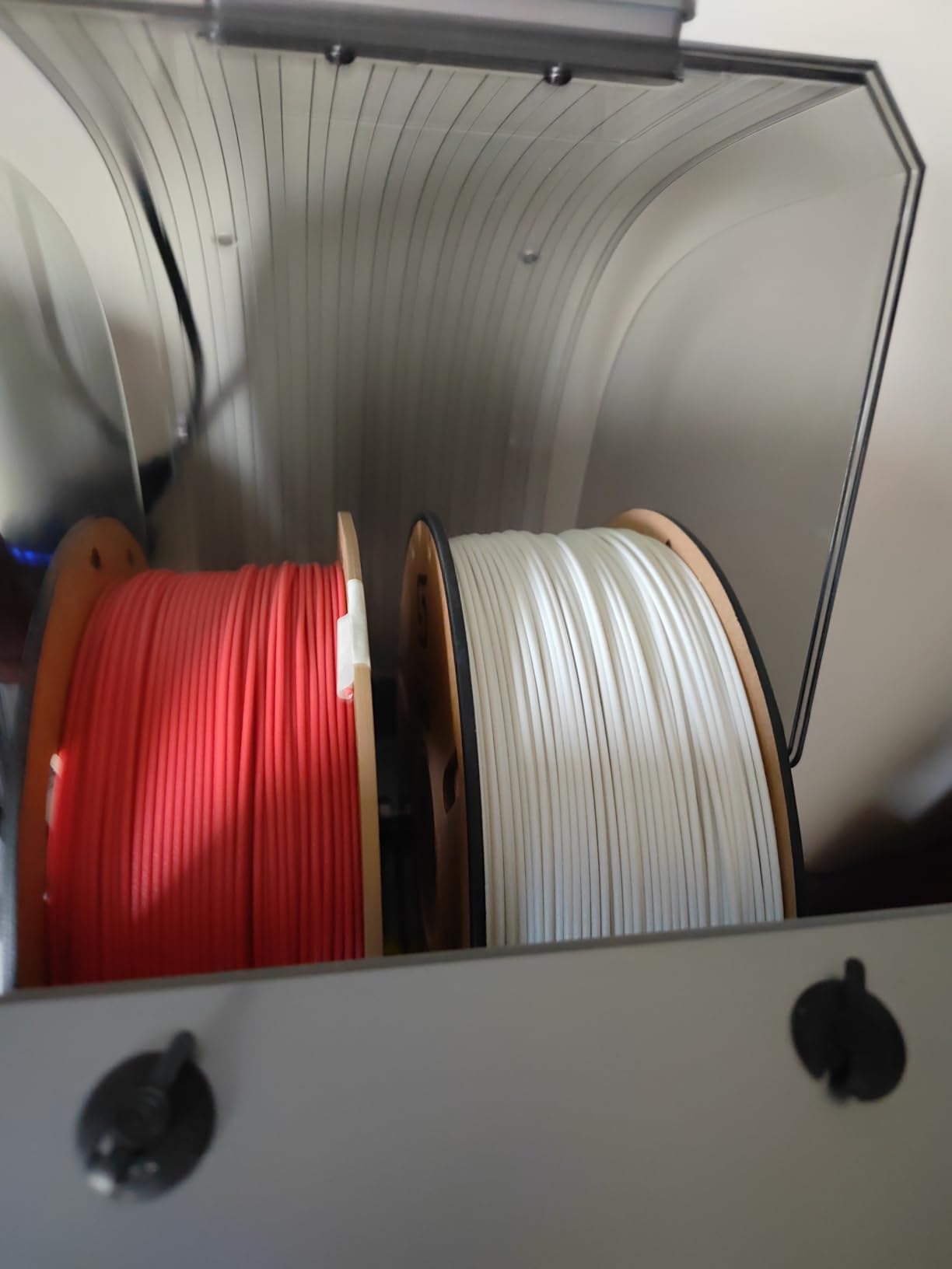 2026 New Creality Space PI Filament Dryer Plus, Dual-Spool 3D Printing Filament Dryer Box, Adjustable Temp 45C-70C, 360 Hot-Air & Real-Time Humidity Monitor, 12 Filament Presets customer photo 1