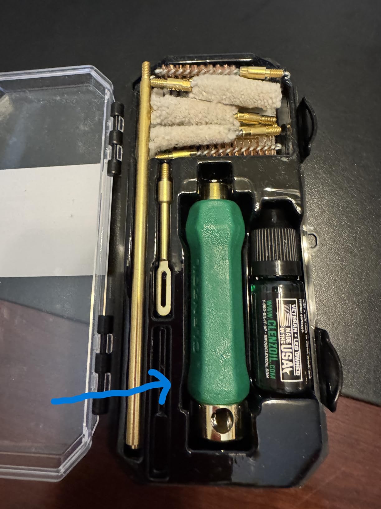 Clenzoil Universal Pistol Kit - Oil & Cleaner for .22, 9mm, .380, .40, .45 customer photo 1