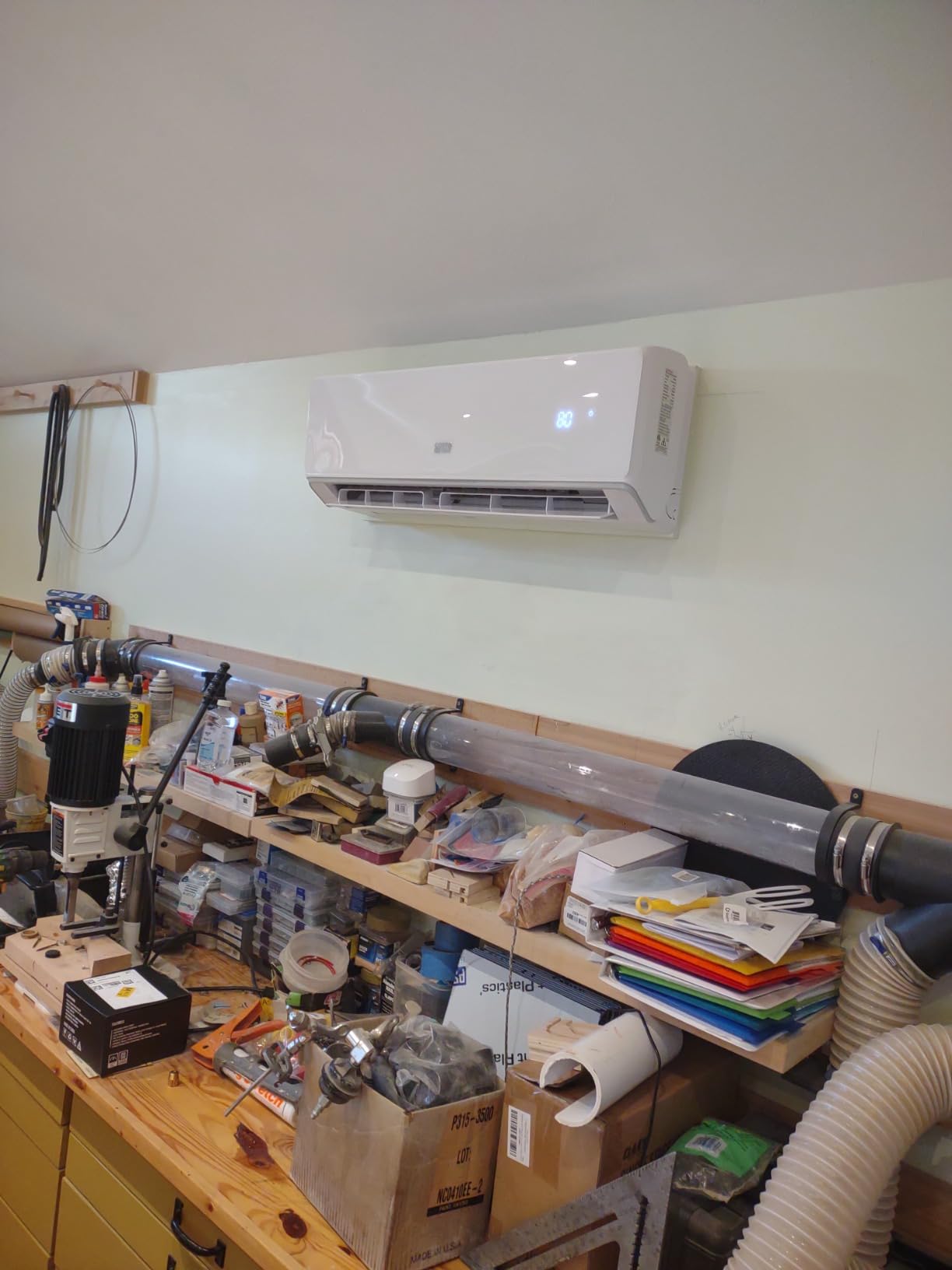 COSTWAY 12000 BTU Wifi Enabled Mini Split Air Conditioner & Heater | 22 SEER2 208-230V Inverter AC Unit Cools up to 750 Sq. Ft, Energy Efficient, Heat Pump customer photo 1