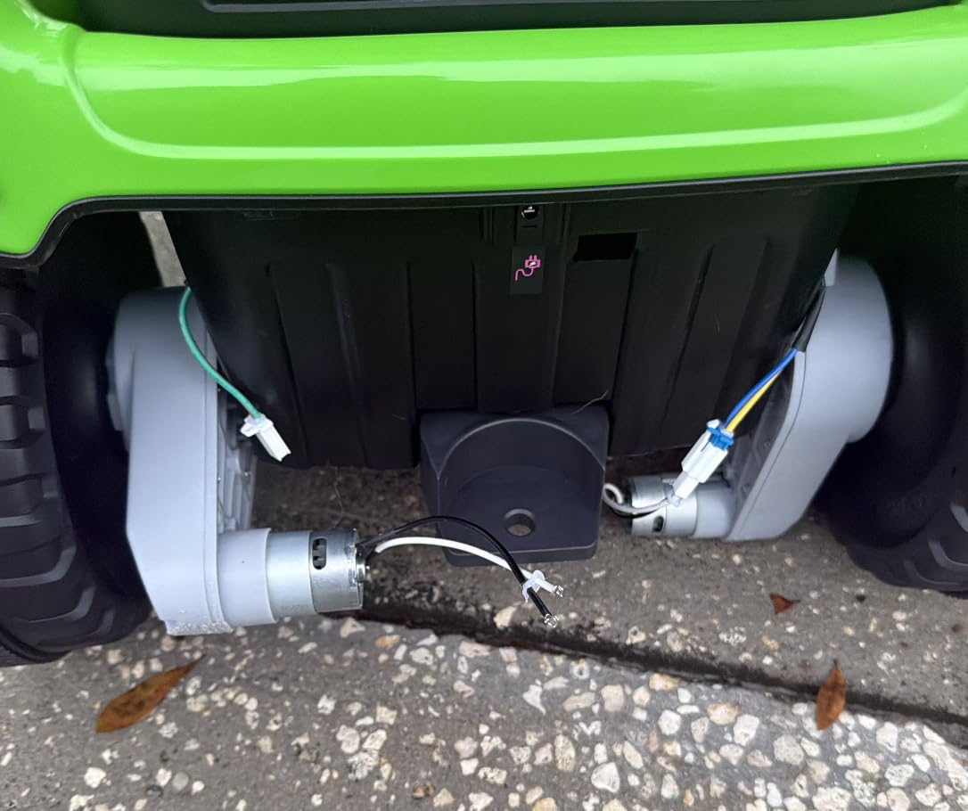 24V Ride On Tractor w/Tiltable & Detachable Trailer, 2x75W Motors, EVA Tires, Remote Control, Bluetooth, Shifter, Music, 24V Ride on Toys for Kids (Green) customer photo 2