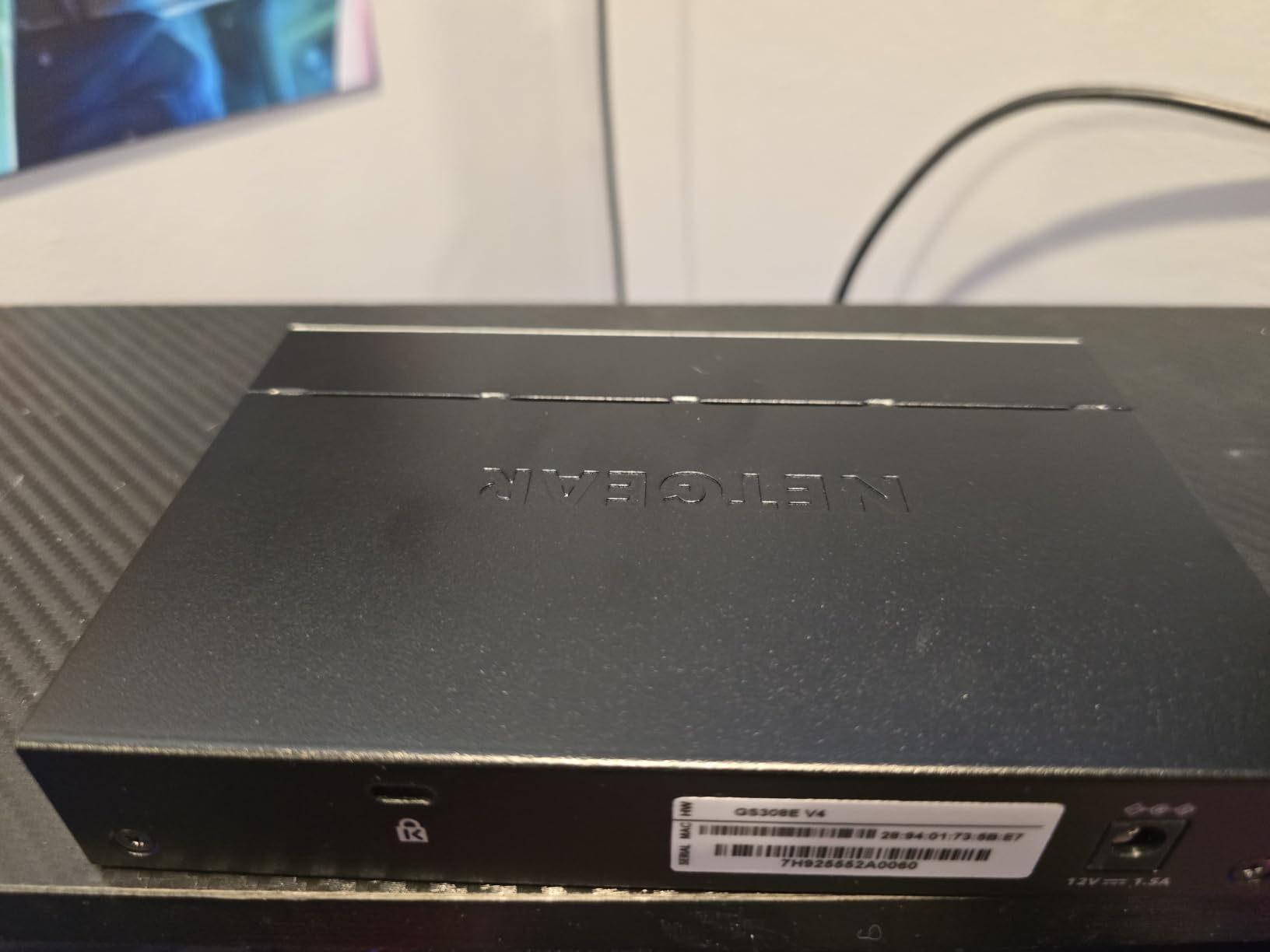 NETGEAR 8-Port Gigabit Ethernet Easy Smart Managed Essentials Switch (GS308E) | Essentials Model, Desktop or Wall Mount, Home Network Hub, Office Ethernet Splitter, Silent Operation customer photo 1