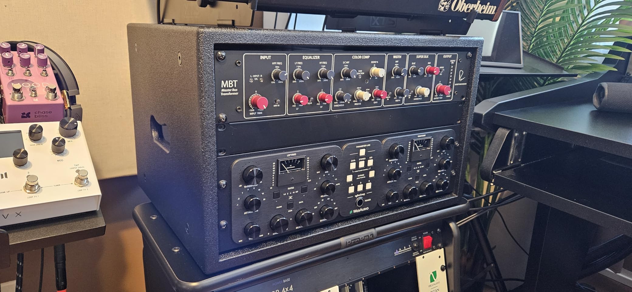 Sound Town 4U Studio Rack with 4-Space, Heavy-Duty 0.7