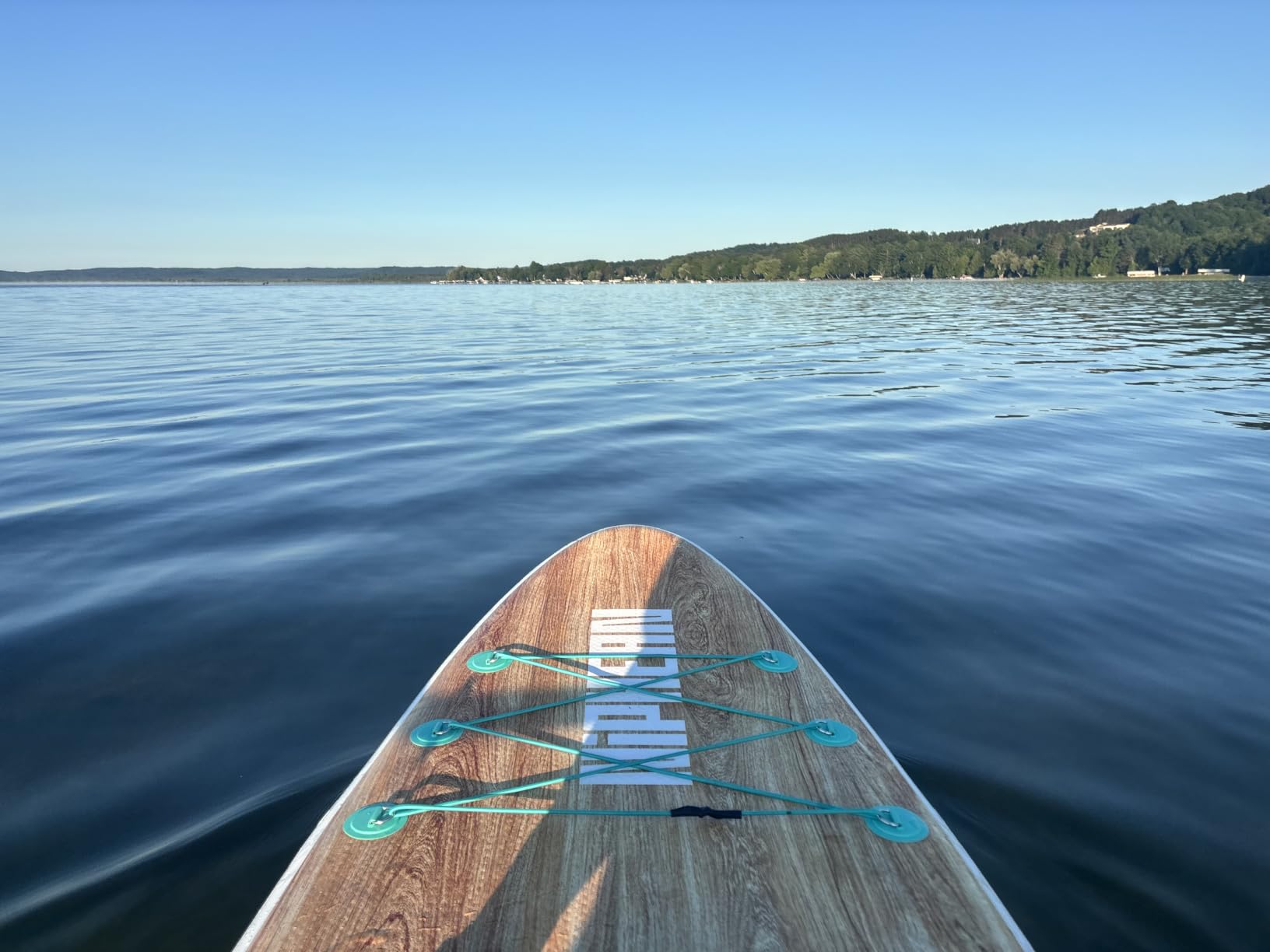 Niphean Inflatable Stand Up Paddle Board with SUP Accessories | 10'6'' SUP, Anti-Slip EVA Deck, 450 lbs Capacity Inflatable Paddle Boards for Adults & Youth of All Skill Levels customer photo 2