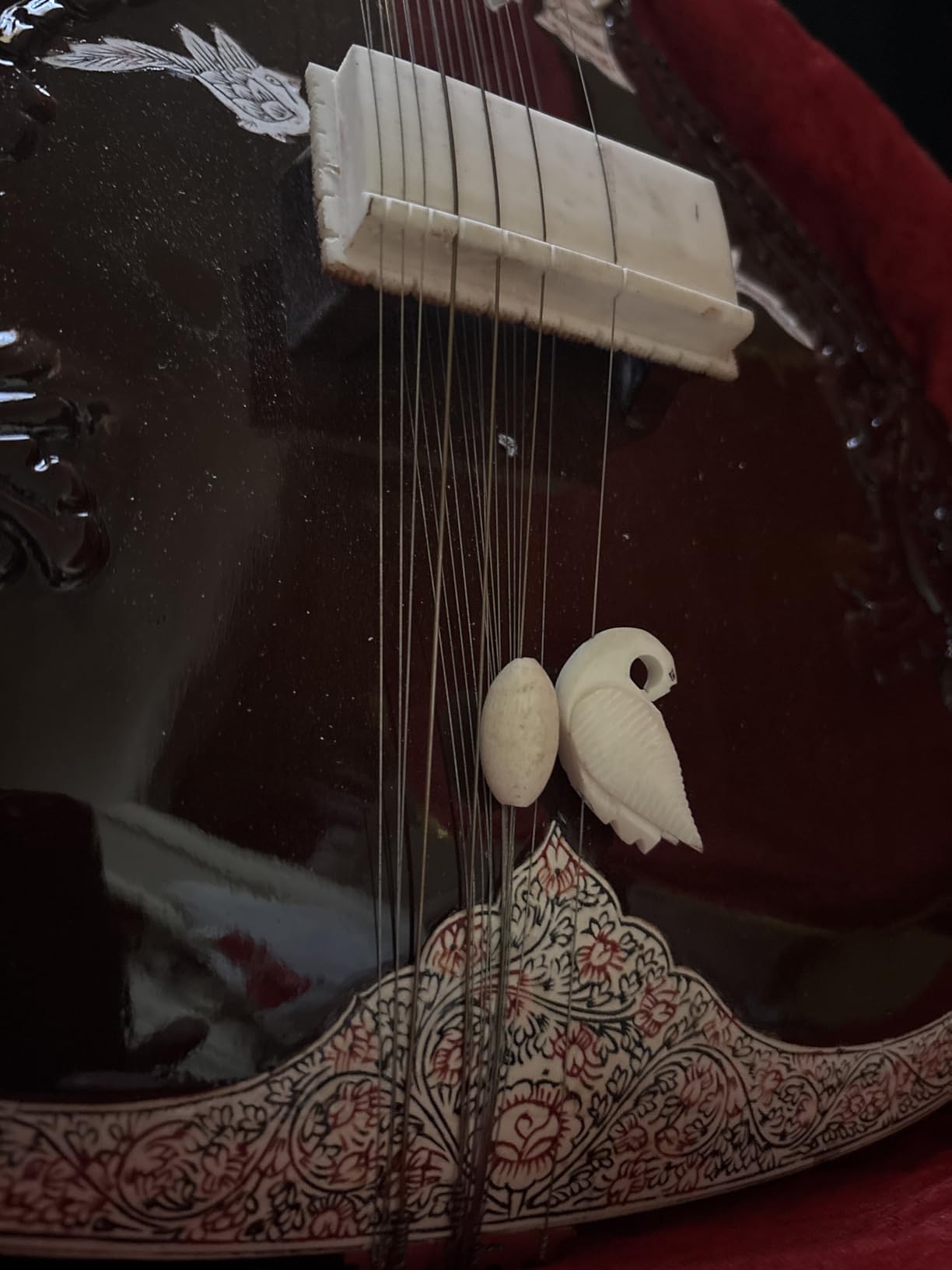 Sitar Professional Quality Vilayat Khan Ravi Shankar Style | Tun Wood Construction | Premium Traditional Craftsmanship | Ideal for Classical Music Performances customer photo 1