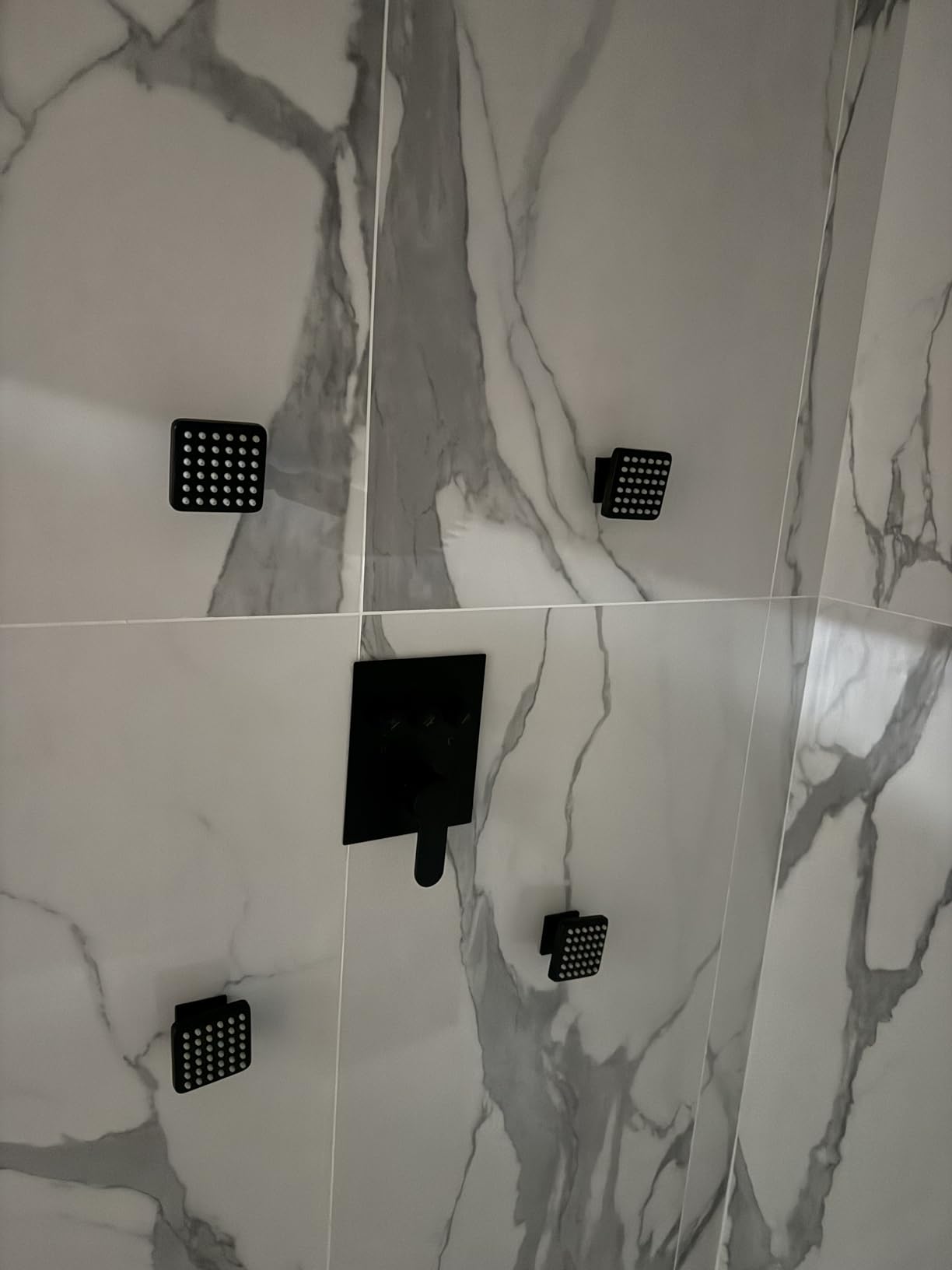 STARBATH Thermostatic Shower System with Body Jets, 12