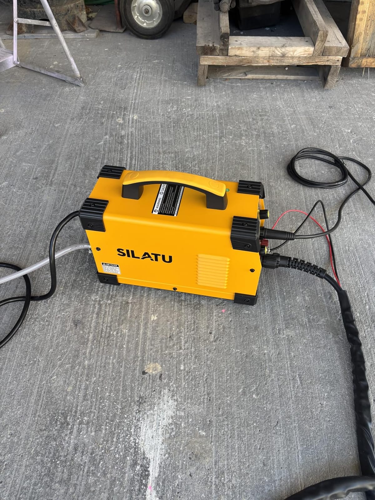 SILATU CNC Plasma Cutter, 85Amps Non-HF Blowback Pilot Arc Plasma Cutter Machine, 110/220V Dual Voltage IGBT Inverter LED Display Air Sensor, 1'' Clean Cut 7/5'' Max Cut, PT/2T/4T customer photo 1