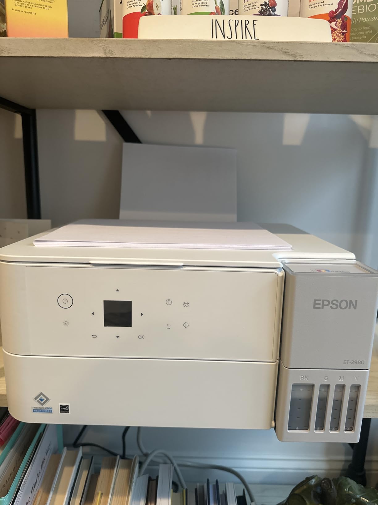 Epson EcoTank ET-2980 Wireless All-in-One Supertank Printer with 3 Years of Ink customer photo 1