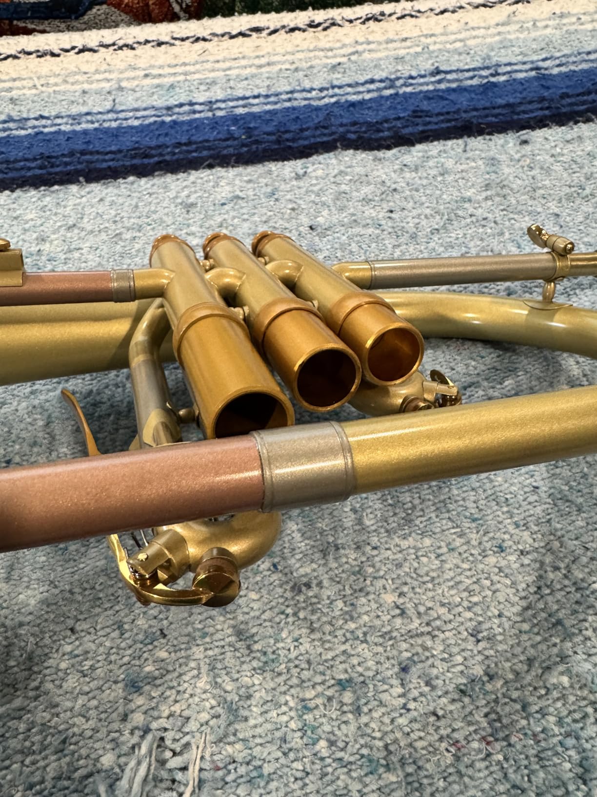 FH-8390 bb flugelhorn jazz 155mm brass bell stainless steel valves customer photo 1