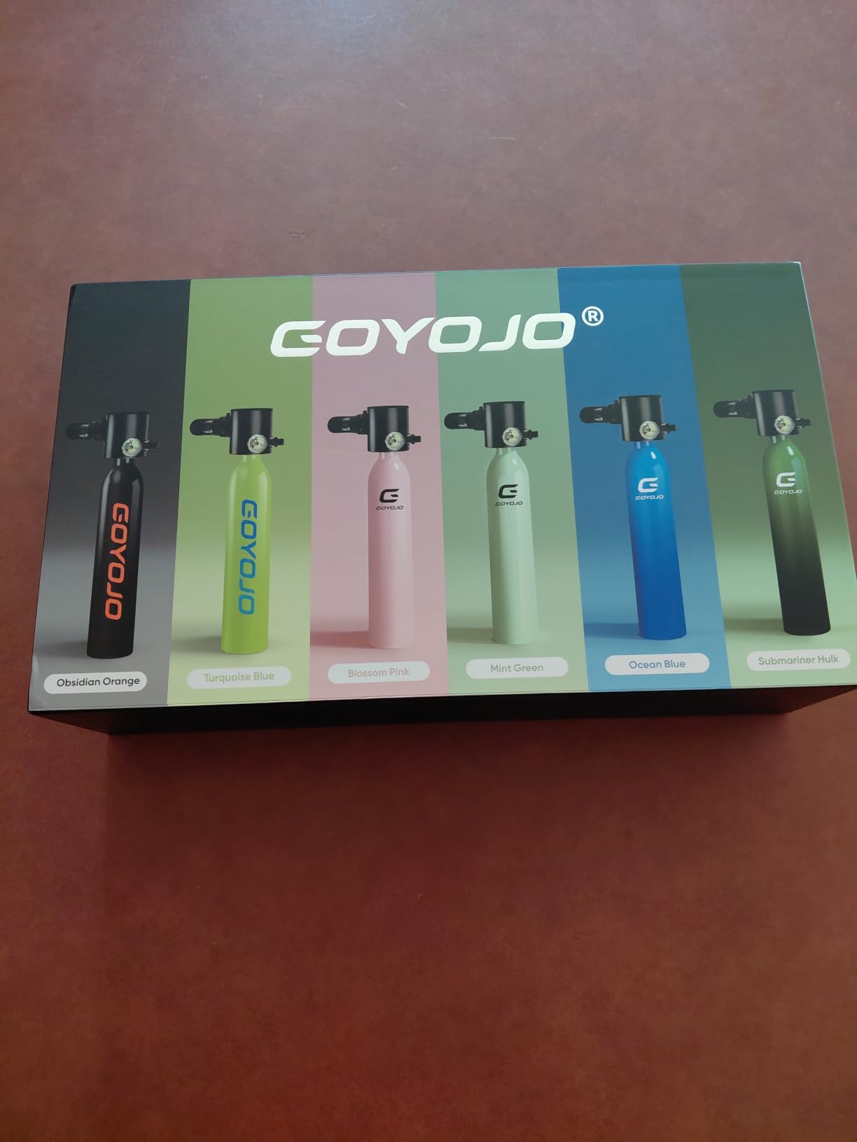 GOYOJO Mini Scuba Tank, Portable Diving Lung Air Tank with DOT Certified, Refillable Emergency Backup Pony Bottle for Snorkeling, Underwater Breathing, Training customer photo 2