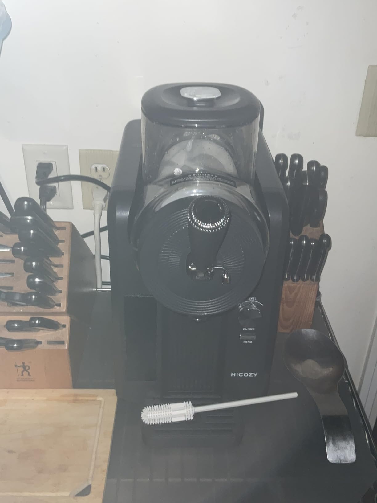 HiCOZY F3 Slushie Machine & Soft Serve Ice Cream Machine, Ice Cream Maker, No Ice Needed, Self-Cleaning, 5 Presets for Soft Serve, Frozen Drink, Milk Shake, Margaritas, Frappés and More customer photo 2
