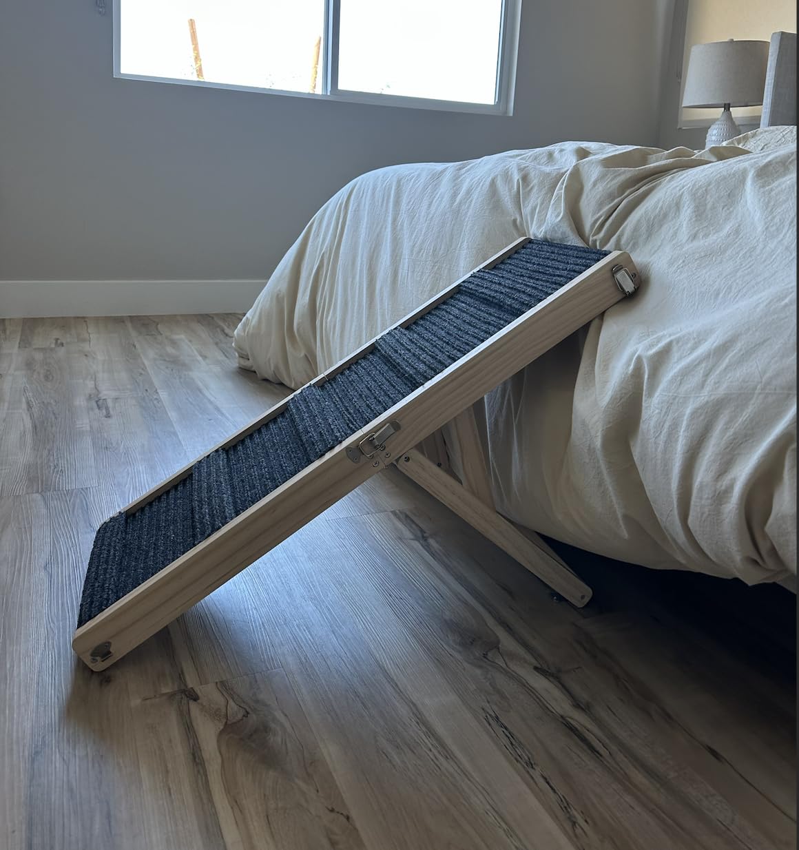 Pawaboo 2026 Upgraded Small Dog Ramp for Couch Foldable, 5 Adjustable Height customer photo 2