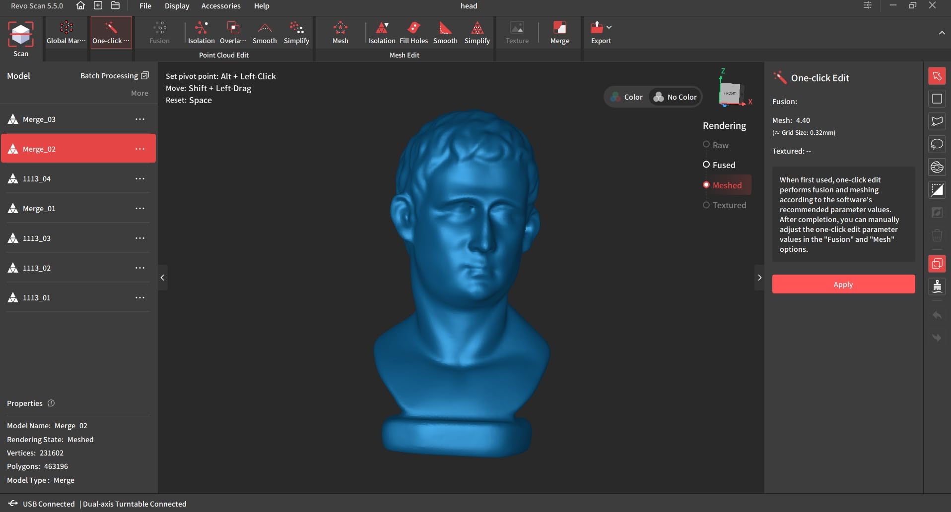 Revopoint POP3 Plus 3D Scanner, Full-Color Scan, for 3D Printing, Standard | 0.04mm, for Medium Object, Outdoor Scanning, 18 FPS High-Speed, Wi-Fi 6, User-Friendly, for Android/iOS/Win/MacOS customer photo 2