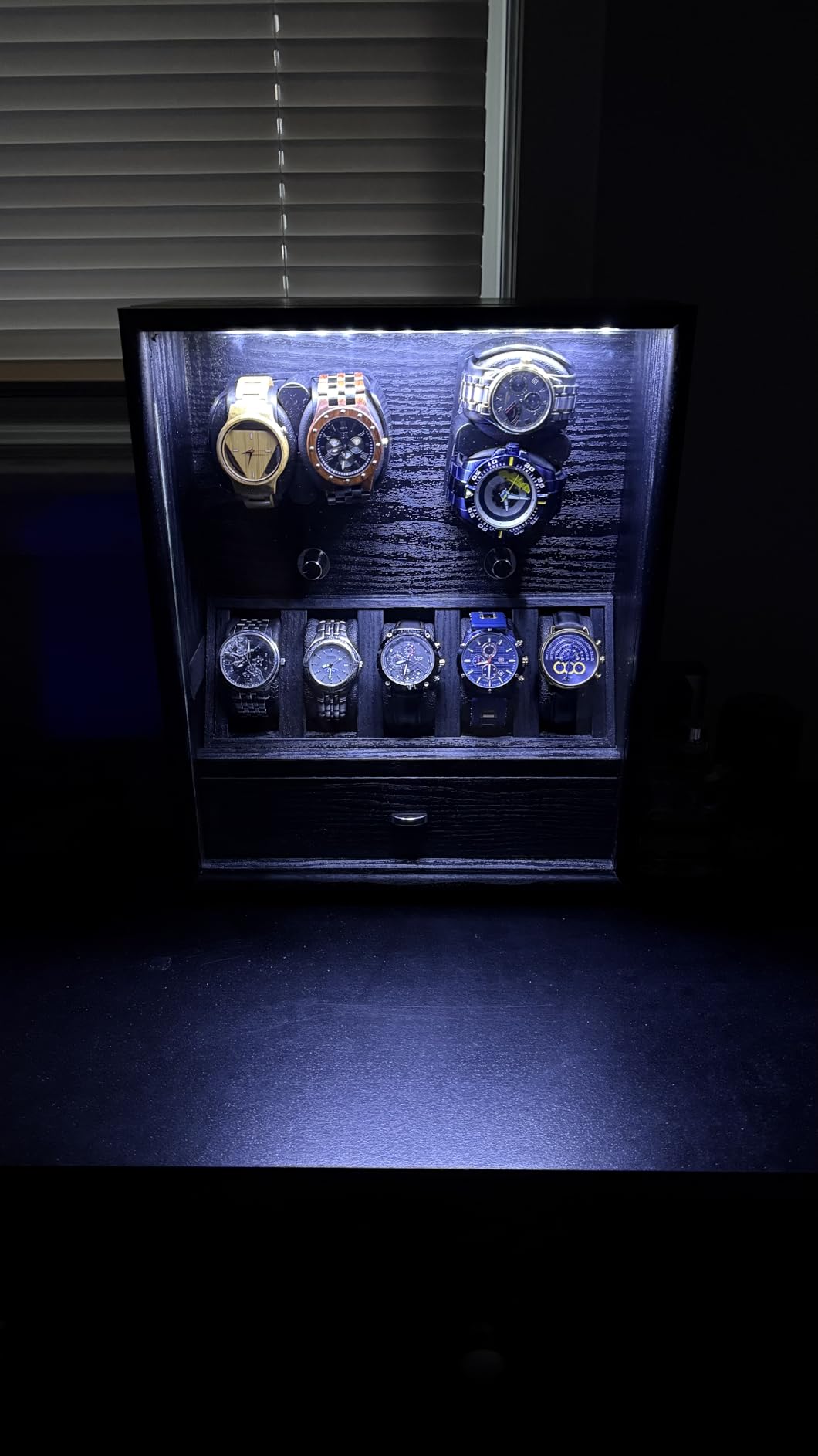 Oryx Watch Winder for 4/6/9 Automatic Watches Rotating Watch Box for Rolex customer photo 2