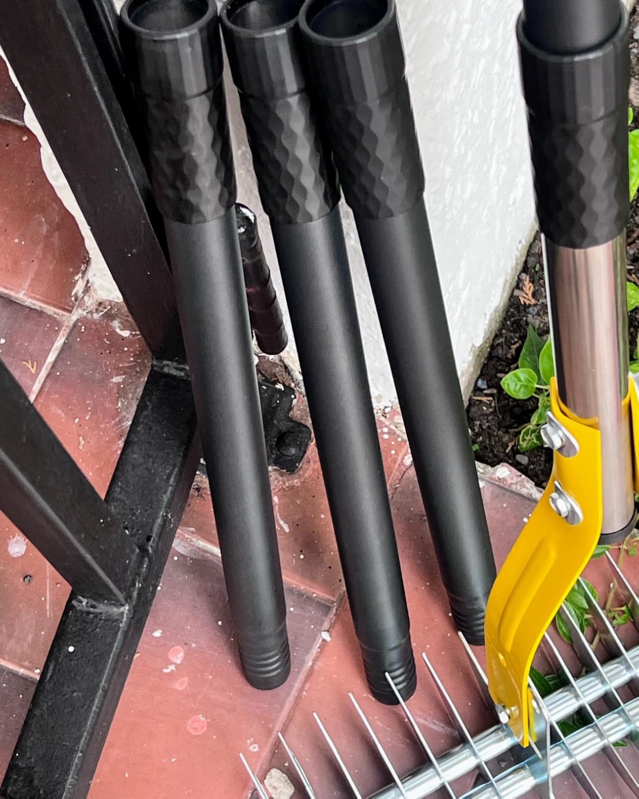 Thatch Rake for Lawn with 74inch Handle, 15 inch Dethatcher Rake for Grass to Cleaning Dead Grass, Efficient Steel Metal Rake for Dethatching, Heavy Duty Thatching Rakes for Garden, Yard customer photo 1