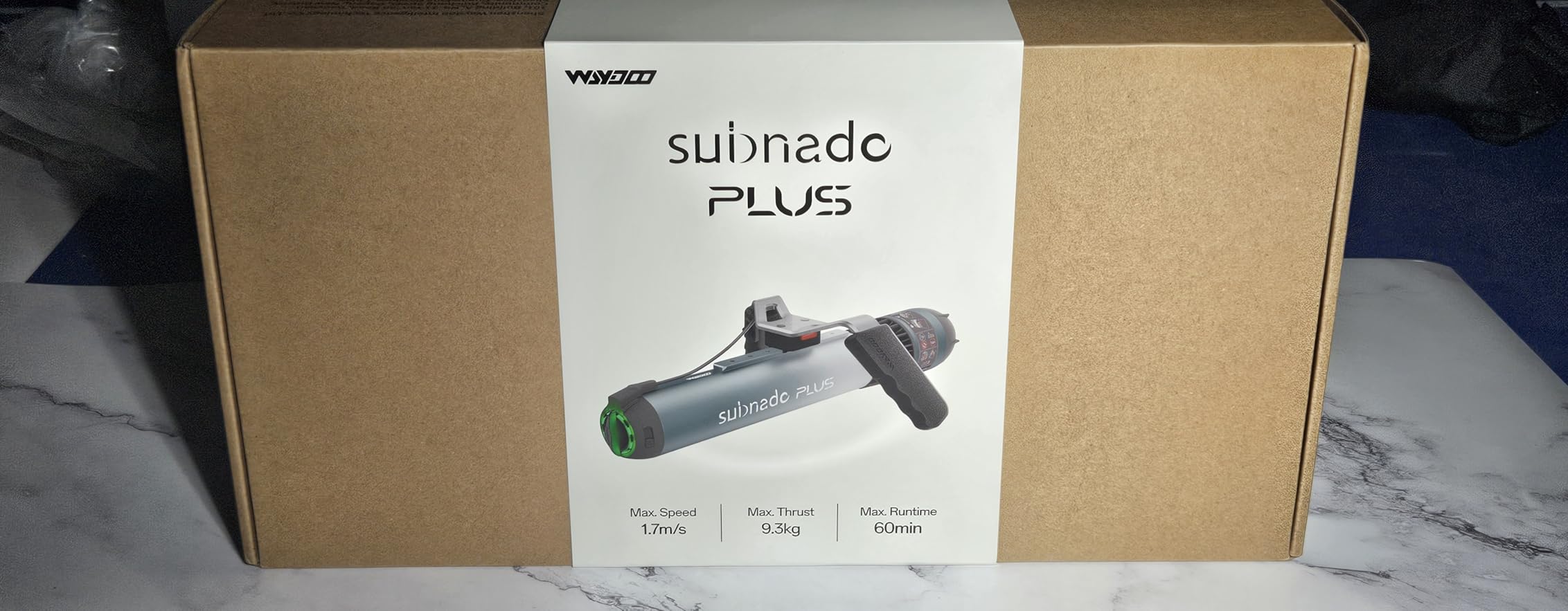Waydoo Subnado Plus Underwater Scooter, 800W Motor Output and 144W Battery, 60 Minutes Max Runtime, Lightweight and Portable Sea Scooter with Bi-Directional Fast Charging for Snorkeling and Diving customer photo 2