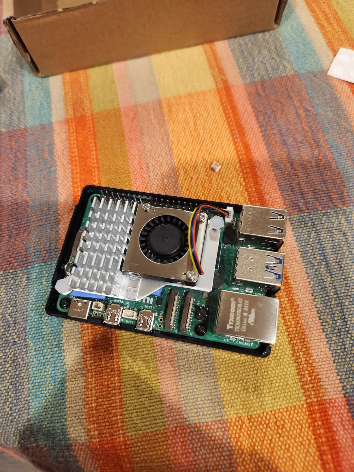 Raspberry Pi 5 4GB Kit, 4GB RAM Single Board Computer with Active Cooler and ABS Case, Complete Raspberry Pi 5 Starter Kit for IoT Robotics Retro Gaming customer photo 1