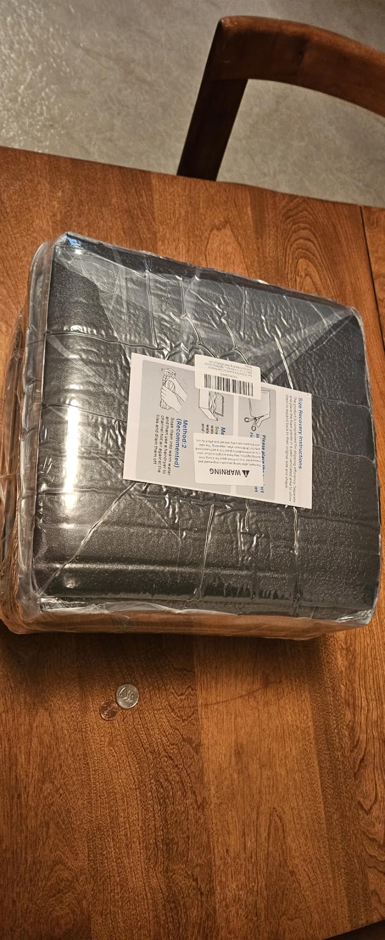 50 Pack Sound Proof Foam Panels for Walls, 2 X 12 X 12 Inches Acoustic Foam Panels, High Density Acoustic Panels Sound Absorbing, Noise Cancelling Studio Wedges, Black (NOT INCLUDE ADHESIVE) customer photo 1