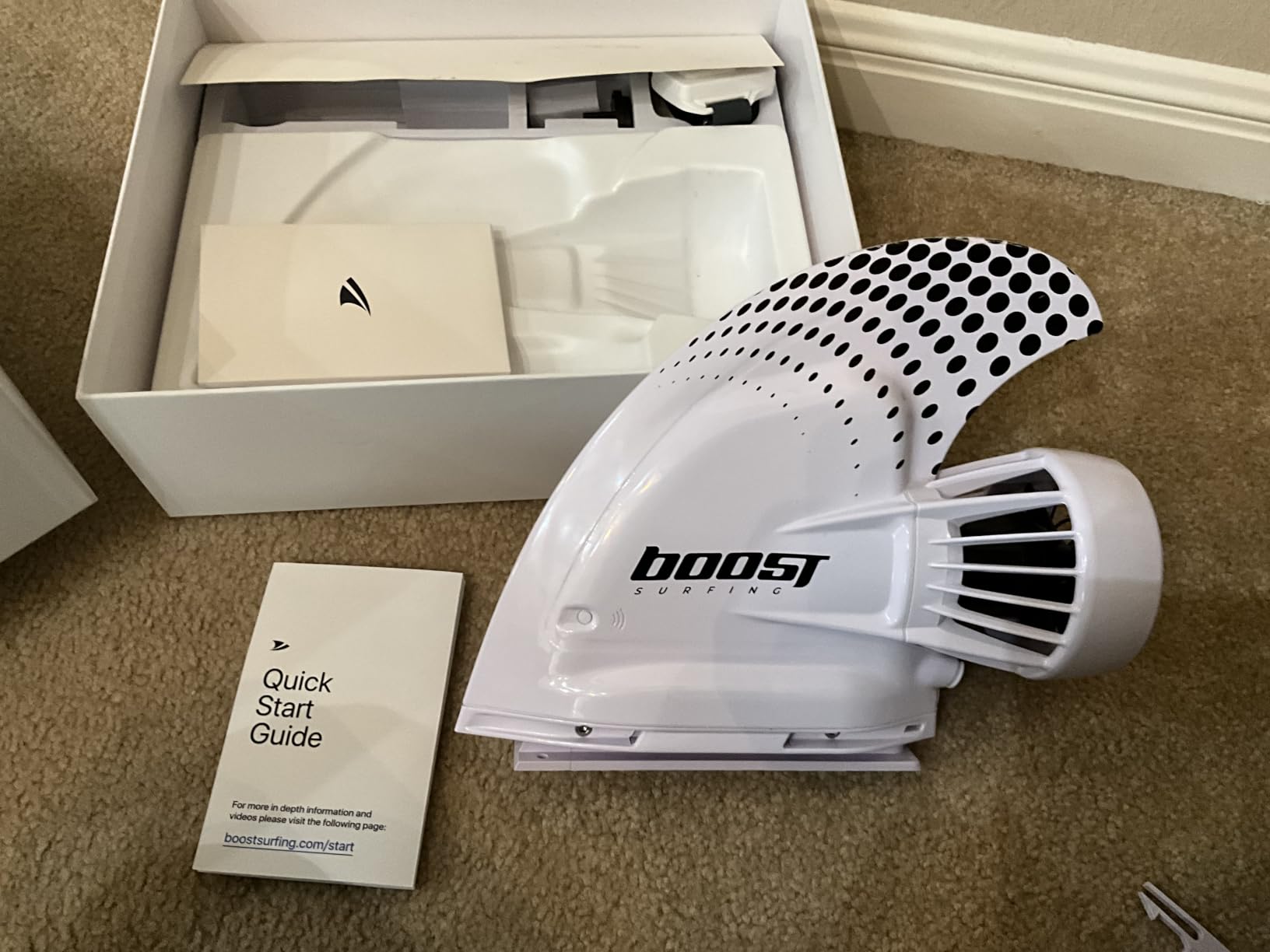 Boost Surfing Fin Plus - Electric Motor for Surfboards, SUPs and Kayaks. Lightweight, Compact, and Shockingly resistant Electric Fin with Remote Control. (Boost Fin Plus) customer photo 2