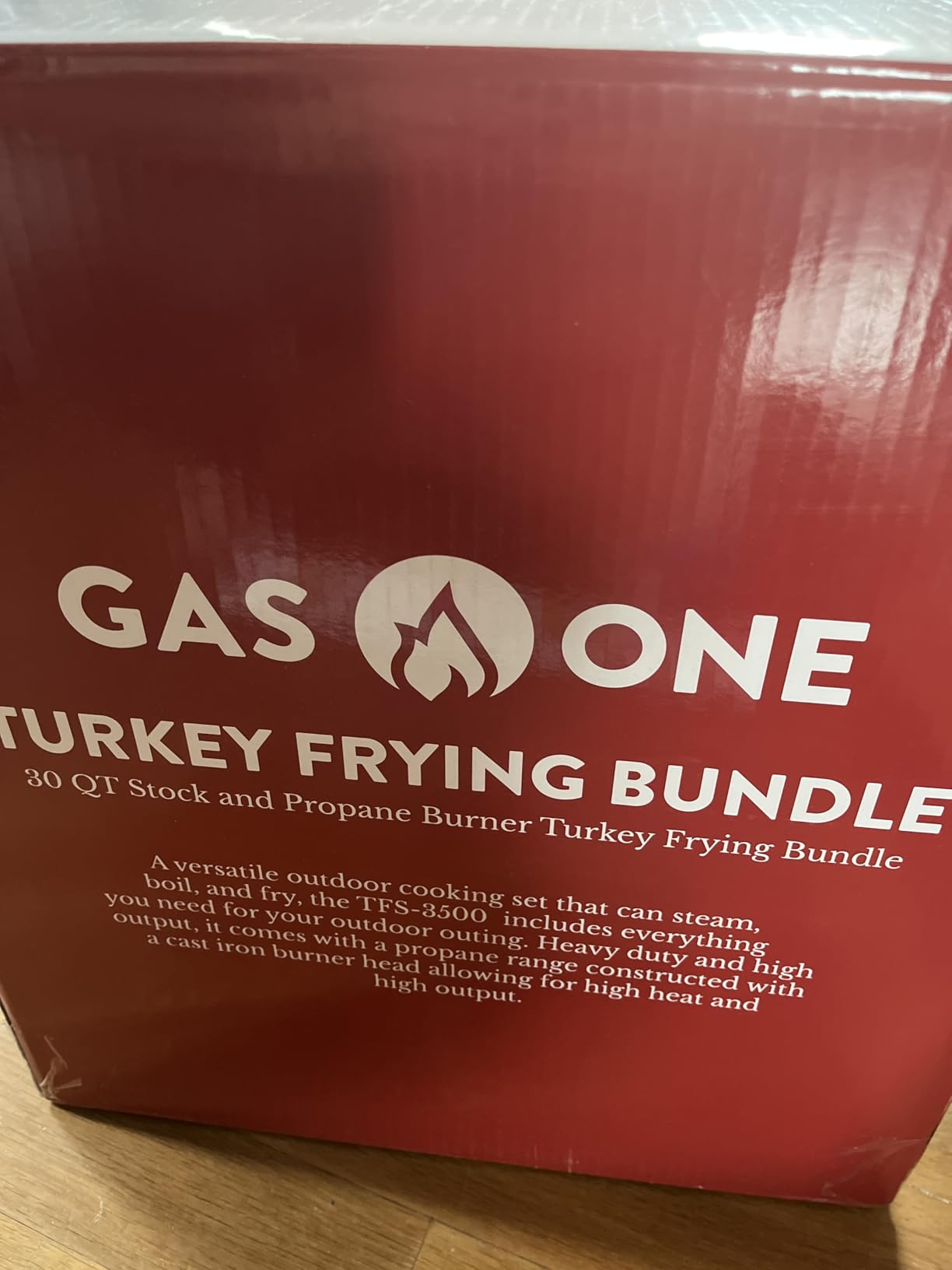 GasOne Large Turkey Fryer Set with Propane Burner - 30QT & 10QT Pots, Complete Set Outdoor Cooker for Turkey, Chicken, Crawfish, Crab, Shrimp customer photo 1