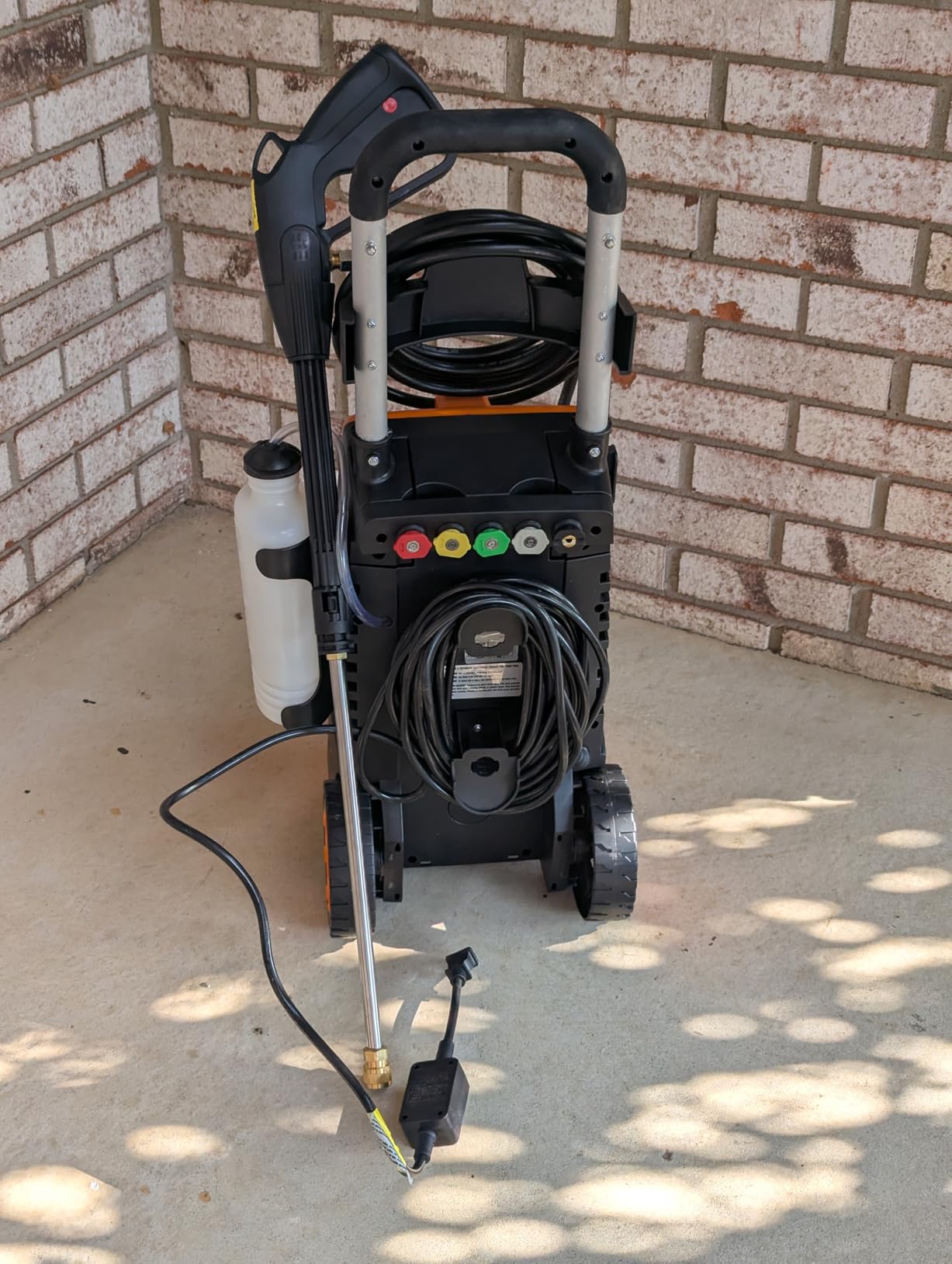 Commercial 4200PSI 4GPM 212CC Gas Pressure Washer, 7.0 HP Professional Gas Power Washer with 5 Nozzles 25FT Hose IL Soap Bottle for Car Fence Driveway Yard (EPA/CARB/ETL Compliant), Black customer photo 1