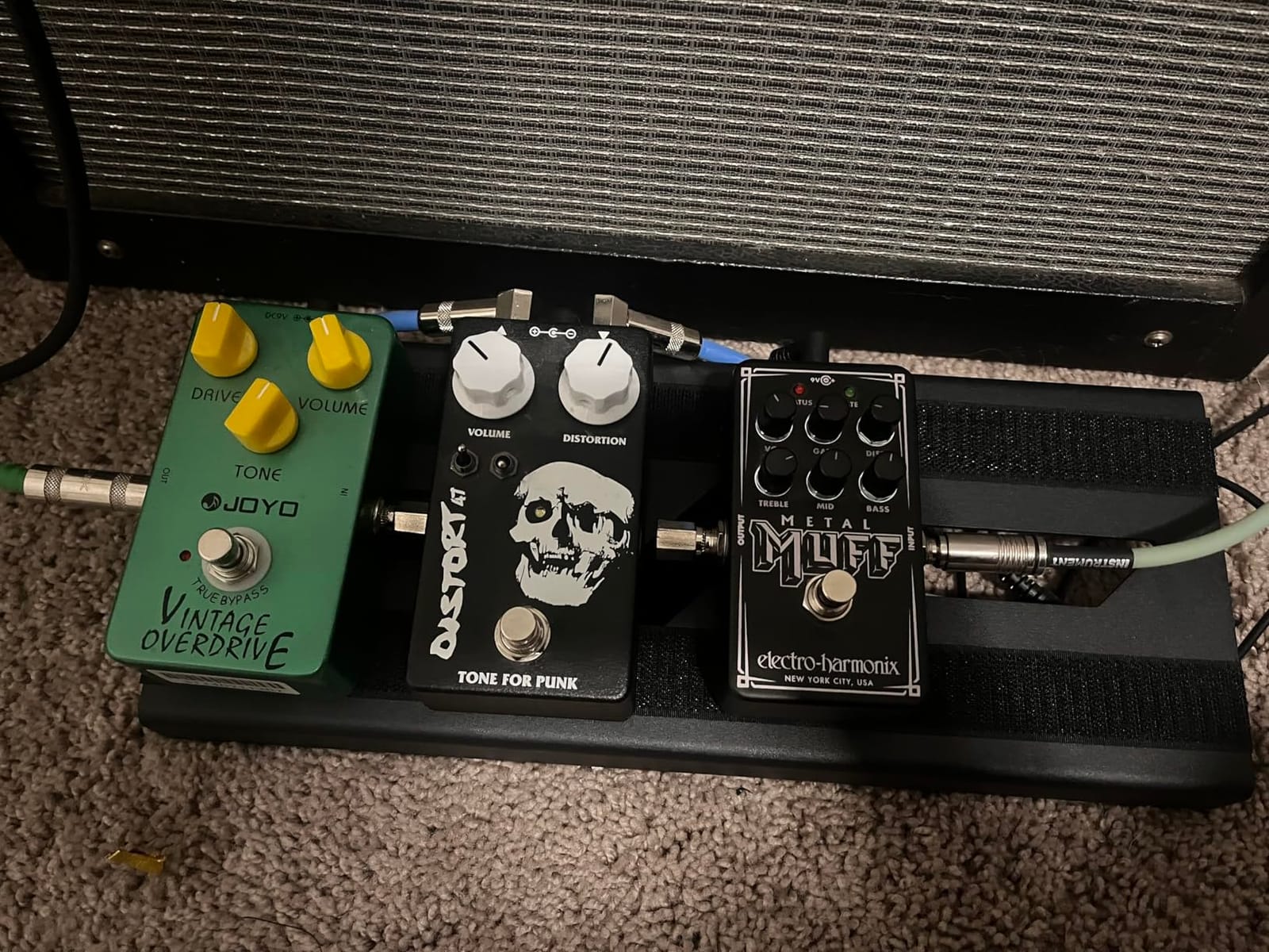 SONICAKE Small Guitar Pedal Board, 14