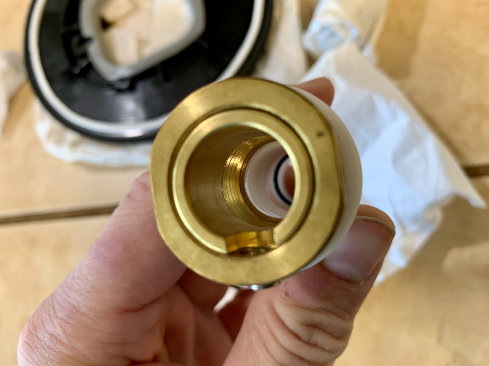 GROHE Cubeo Tub and Shower Trim, Pressure Balance, StarLight Chrome customer photo 1