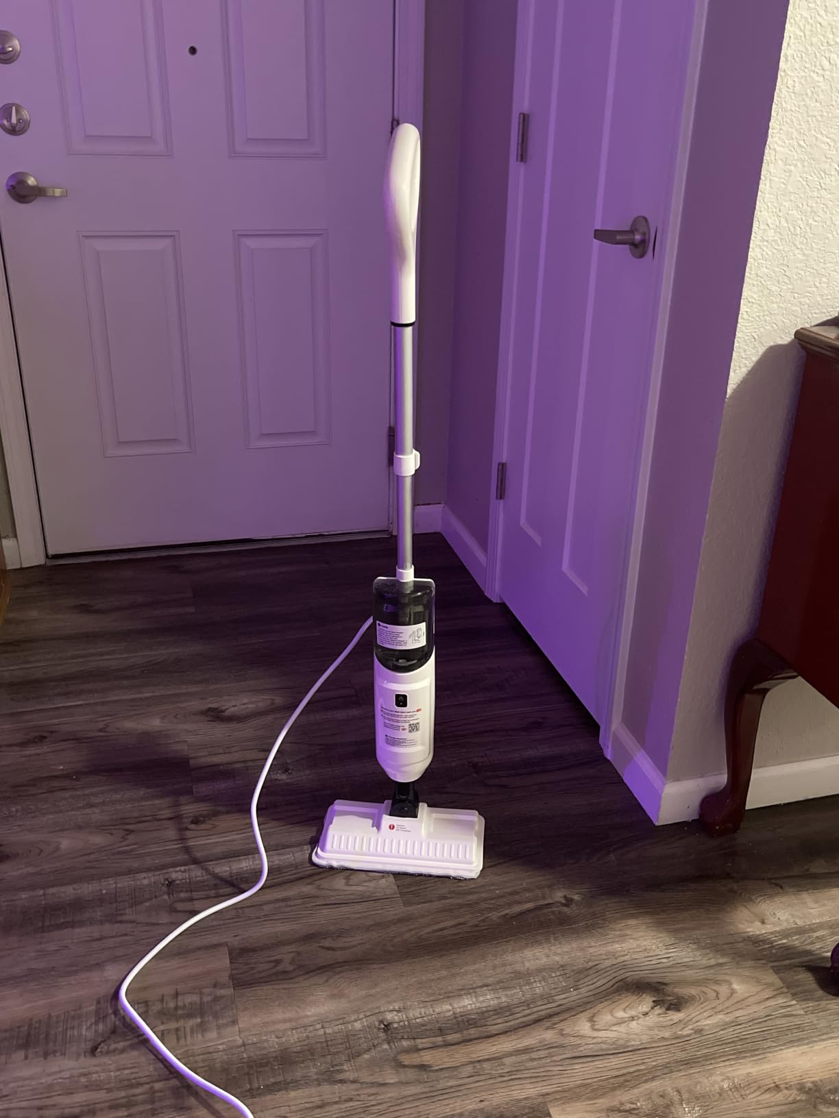 Steam Mop for Floor Cleaning, Multi-Purpose Steam Cleaner with Handheld Steamer & Accessories, Deep Cleaning Floor Steamer for Hardwood and Tile, Pet-Friendly, Chemical-Free, Lightweight customer photo 1