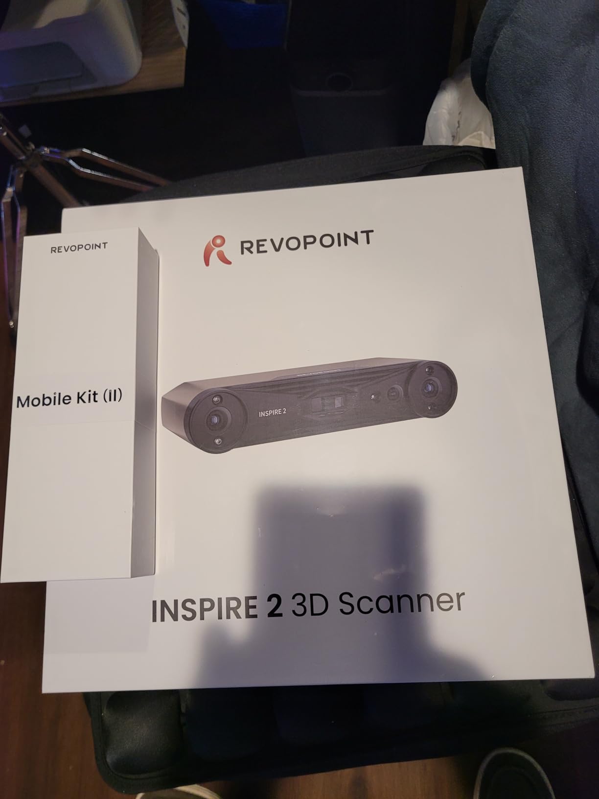 Revopoint INSPIRE 2 3D Scanner, Outdoor Scan, for 3D Printing, Standard | 0.03mm, Multi-Line Laser/Structured Light, Wireless Scanning, Small-Medium, Full-Color, Handheld, for iOS/Android/Win/macOS customer photo 1