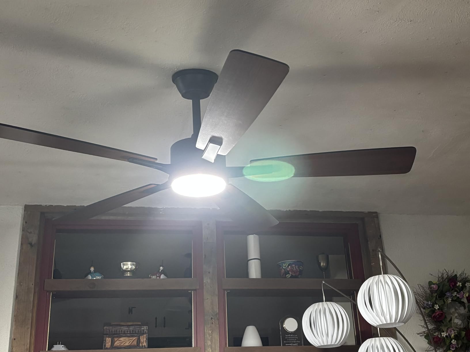Fanbulous 52 Inch Ceiling Fans with Lights, Black, Remote & APP Control | Stepless CCT & Dimmable Light, 20W LED Ceiling Fan, 6 Speeds, Reversible Quiet DC Motor, for Bedroom, Living Room, Apartment customer photo 2