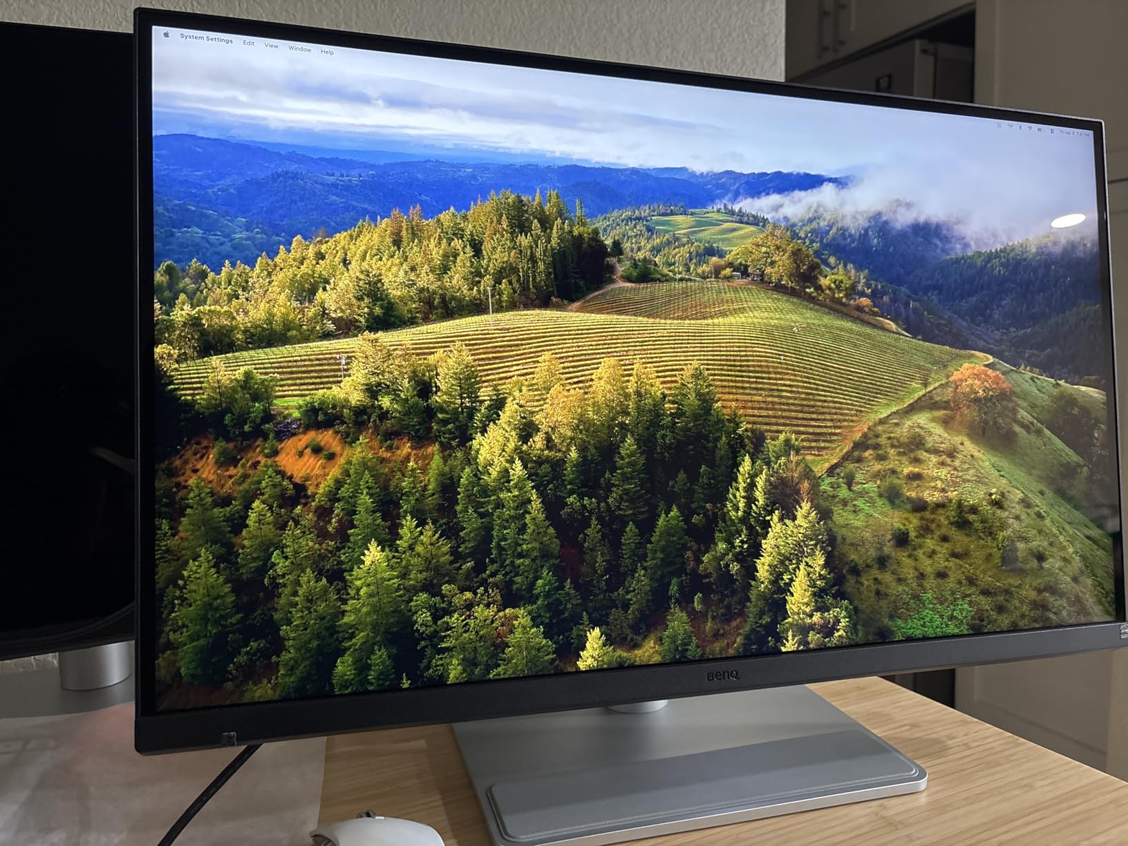 BenQ MA270S 27-inch 5K 5120x2880 Nano Gloss Monitor for Mac Creators, Dual Thunderbolt 4, Mac Color, P3 Color Gamut customer photo 1