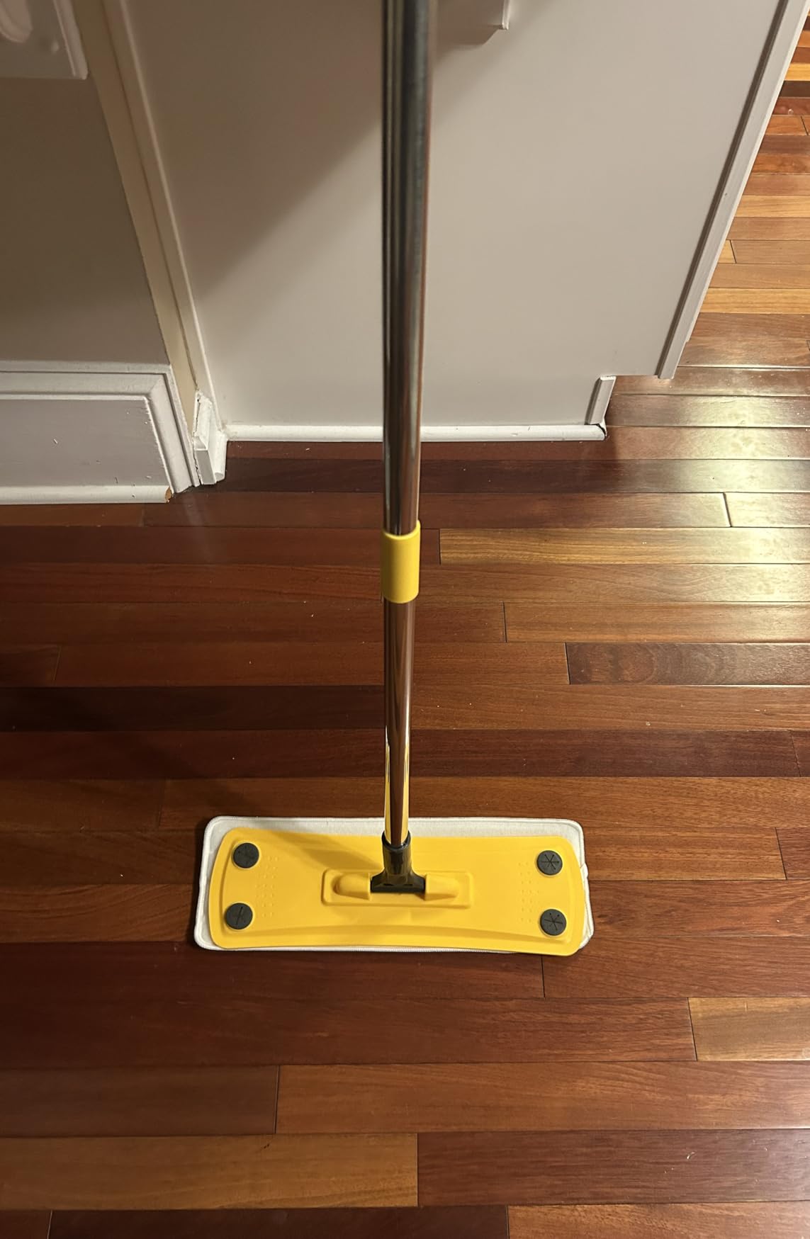 qimedo Cordless Electric Mop M3, 6000mAh, 2-in-1 Power Scrubber & Mops | 800RPM Floor Scrubber Machine, Automatic Spin Mops with Smart Display, Rotating Mop with LED Light & Water Spray customer photo 1