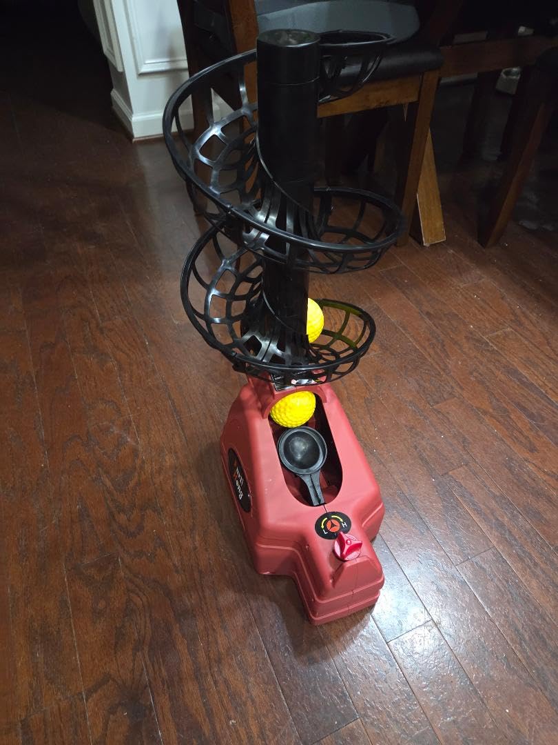 Furlihong 698TPCBH 4-in-1 Toss Machine for Baseball, Tennis, Pickleball & Cricket customer photo 2
