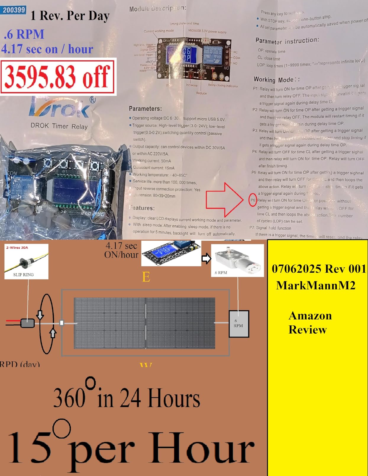 HQST 400W Solar Panel, 2 * 200W, N-Type, Bifacial, 16BB, 25.4% Efficiency, | IP68, Dual Side, 30% Extra Power, 47.2*30.1*1.2inch , 30-Year Life, Low-Light Performance, for RV, Trailer, Marine, Off Grid customer photo 2