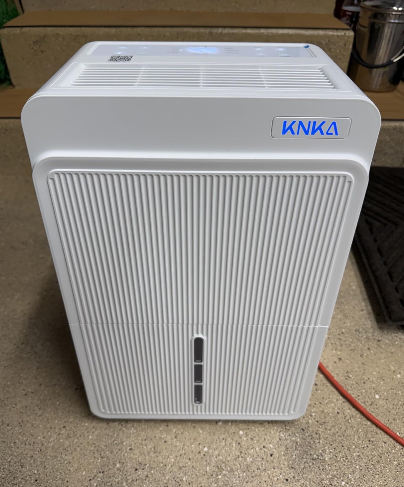 KNKA Energy Star 5500 Sq.Ft Dehumidifier for Basement, Max 80 Pint/Day customer photo 2