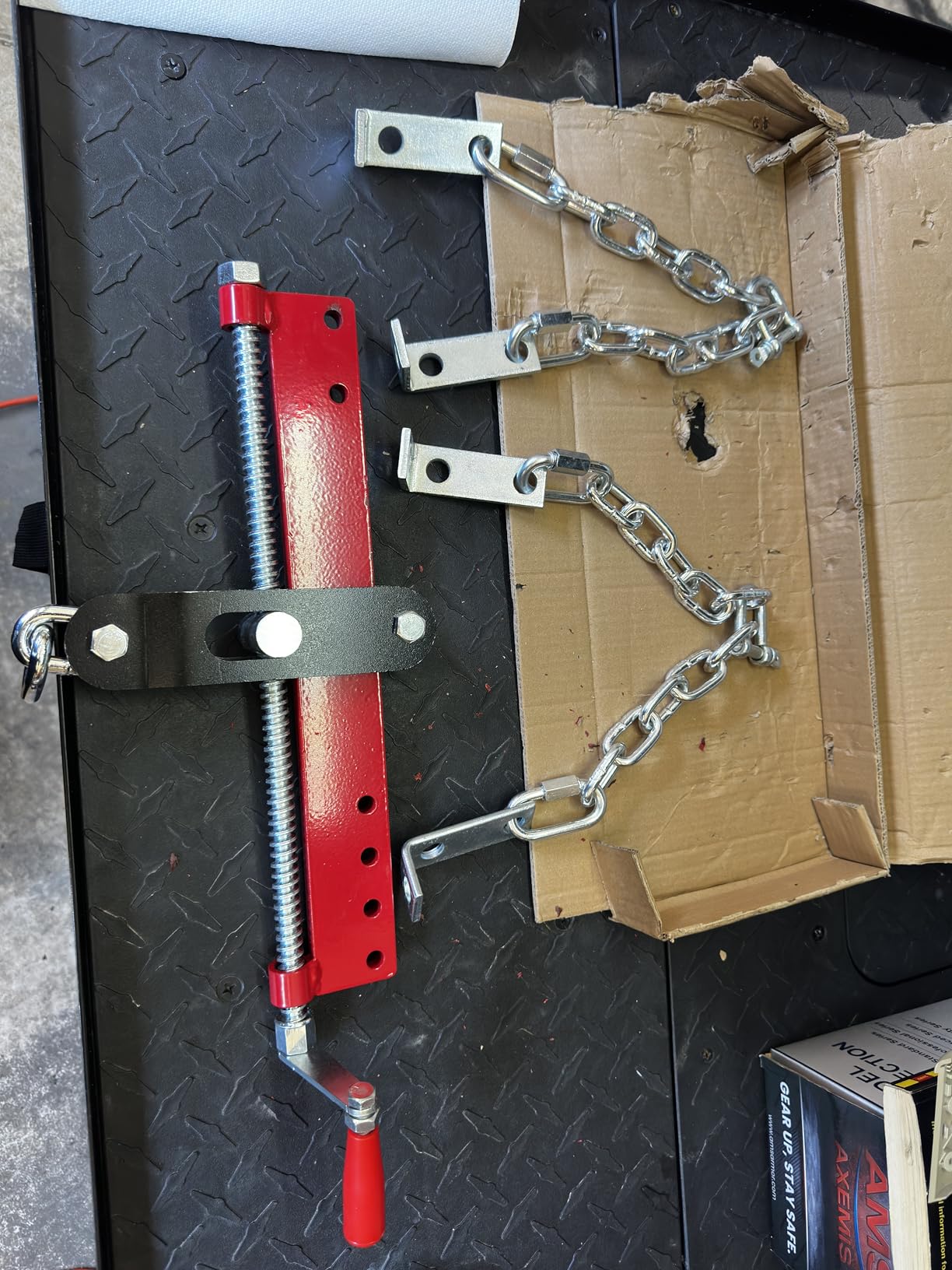 Garvee Heavy-Duty 1500LBS Engine Leveler customer photo 2