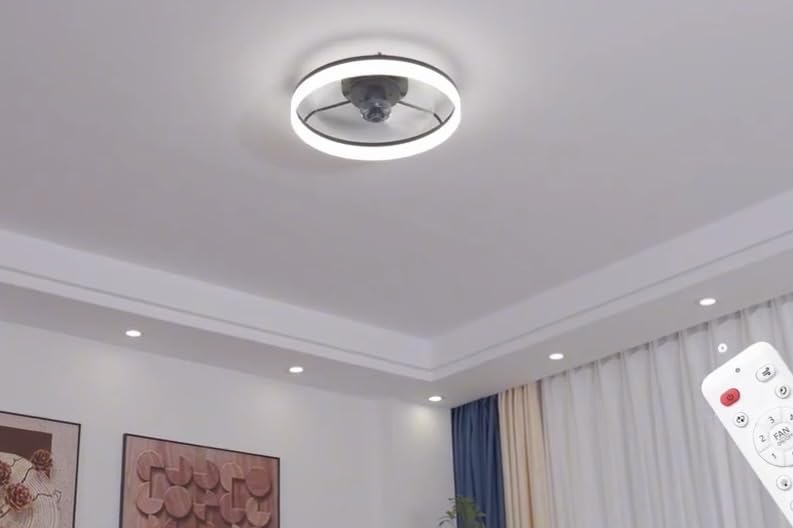Smart Ceiling Fans with Light and Remote, 20