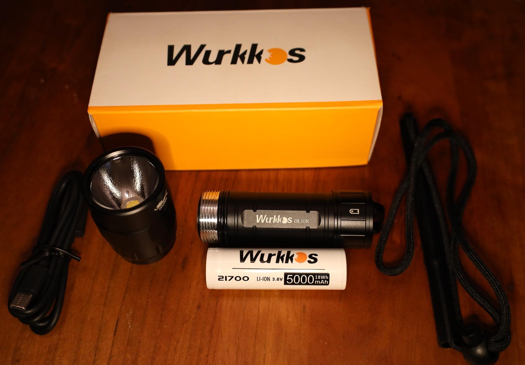 Wurkkos DL30 Dive Light Rechargeable, 3600 Lumens Bright Scuba Diving Light, IPX-8 Waterproof, 3 Modes, 100m Underwater for Night Diving Cave Snorkeling customer photo 1