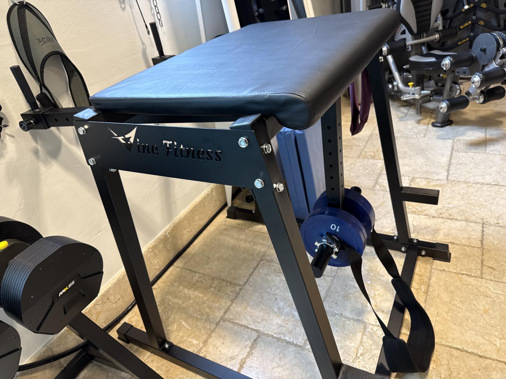 VINE H-PND, Reverse Hyperextension Lower Body Specialty Machine | Rated 660LB Reverse Hyper Back Exercise Equipment for Hip Thrust Rear Kick Leg Workouts Physical Therapy Back Rehab Home Gym customer photo 2