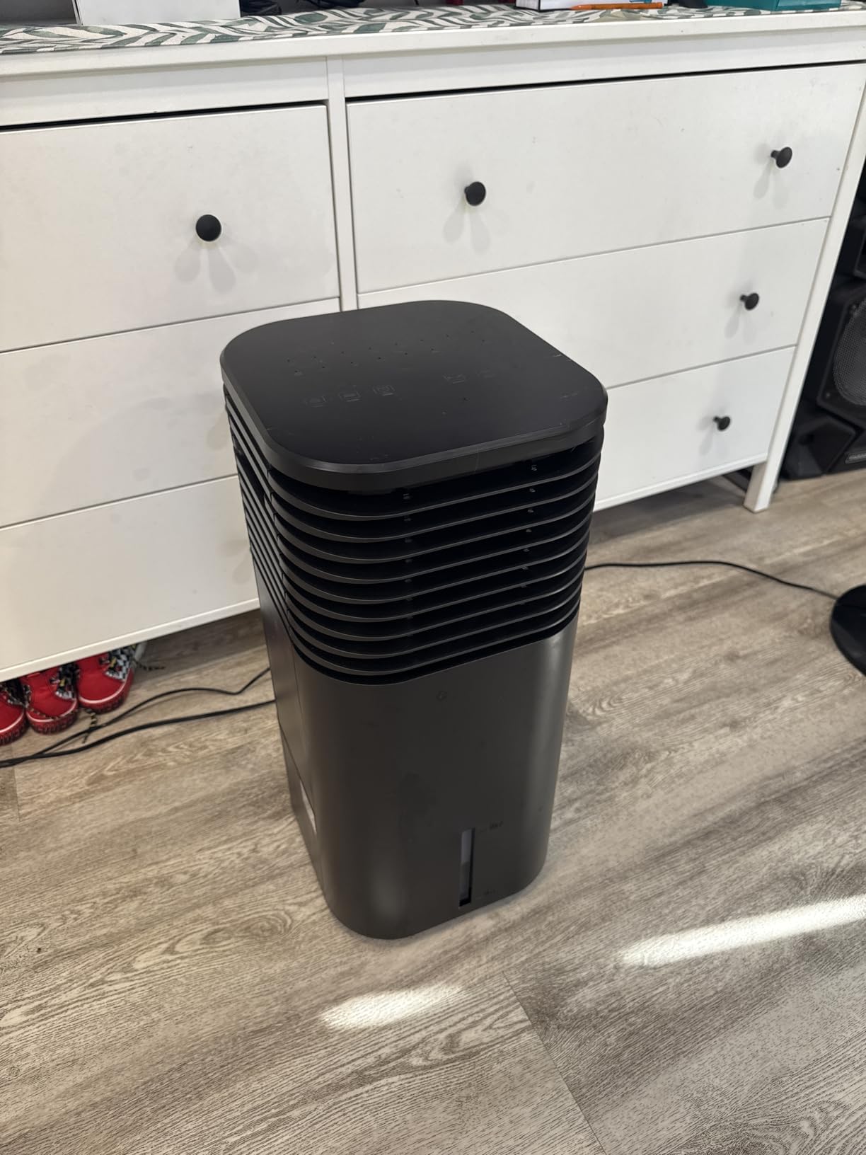 Evaporative Air Cooler, 2100 CFM Windowless Air Conditioner Portable for Room, 3 Speed Swamp Cooler, 4 Ice Packs, 8 Gallon Cooling Fan customer photo 2
