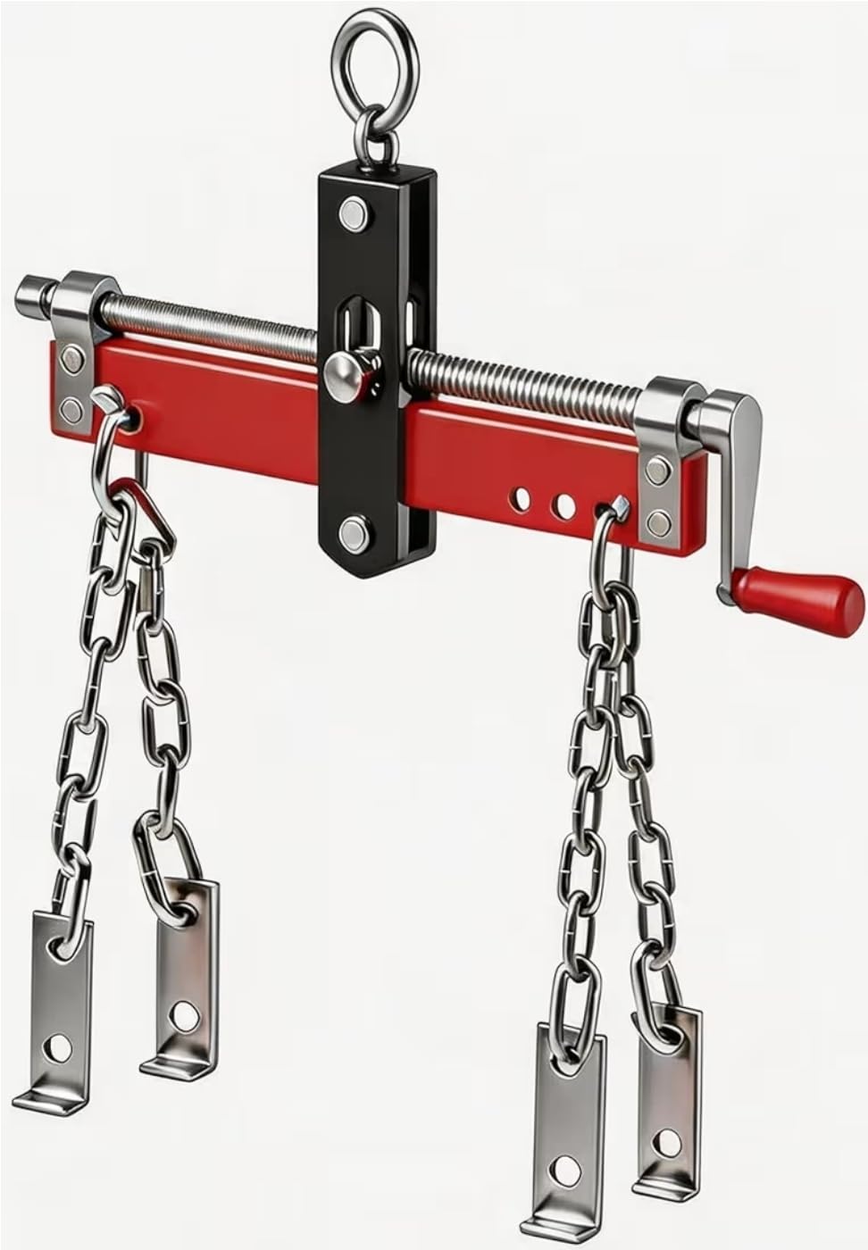 Garvee 2 Ton Engine Hoist, Hydraulic Cherry Picker Engine Crane, Black | Heavy Duty, Folding Shop Crane, 6 Casters, Engine Lift for Garage, Workshop customer photo 1