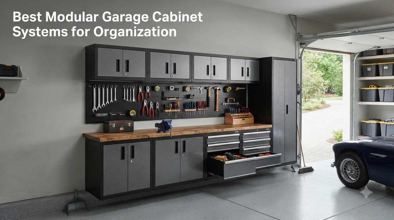 Best Modular Garage Cabinet Systems for Organization