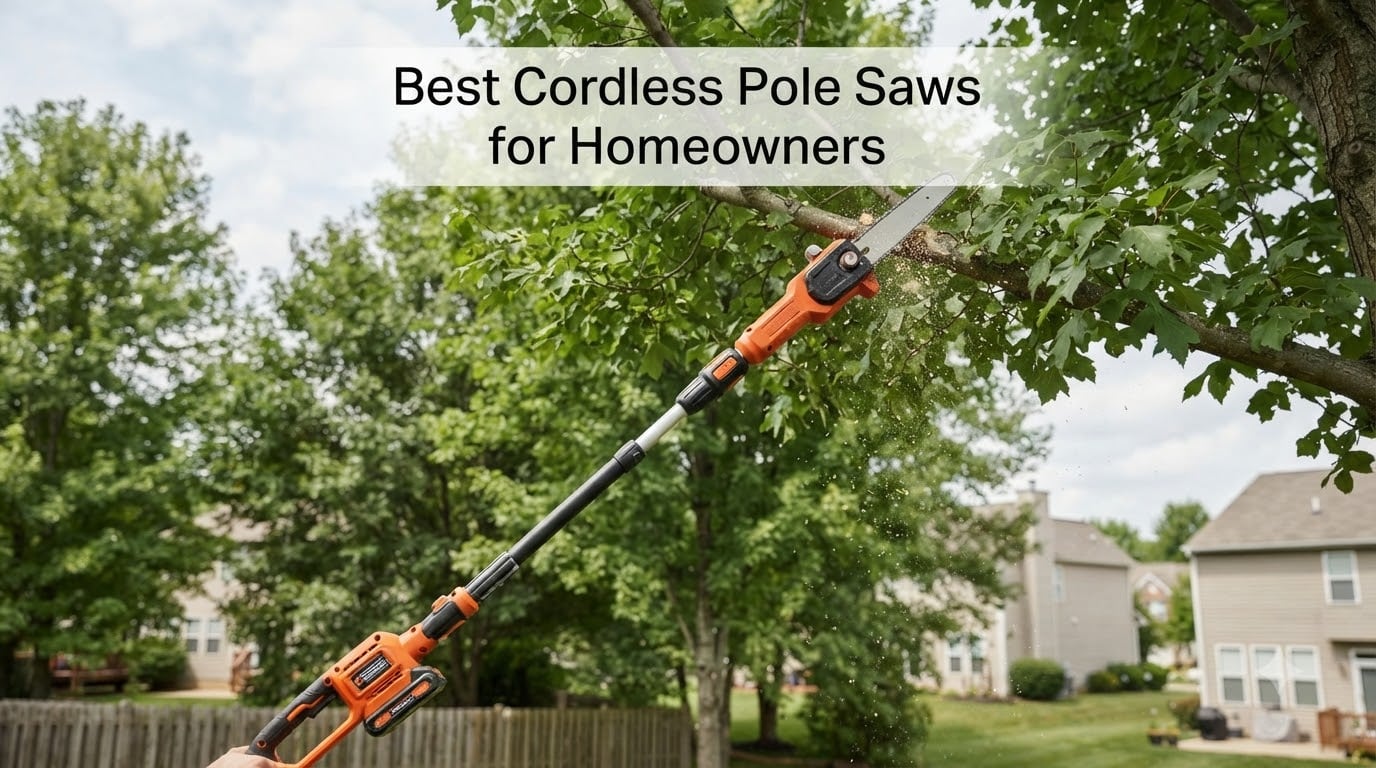 Best Cordless Pole Saws for Homeowners