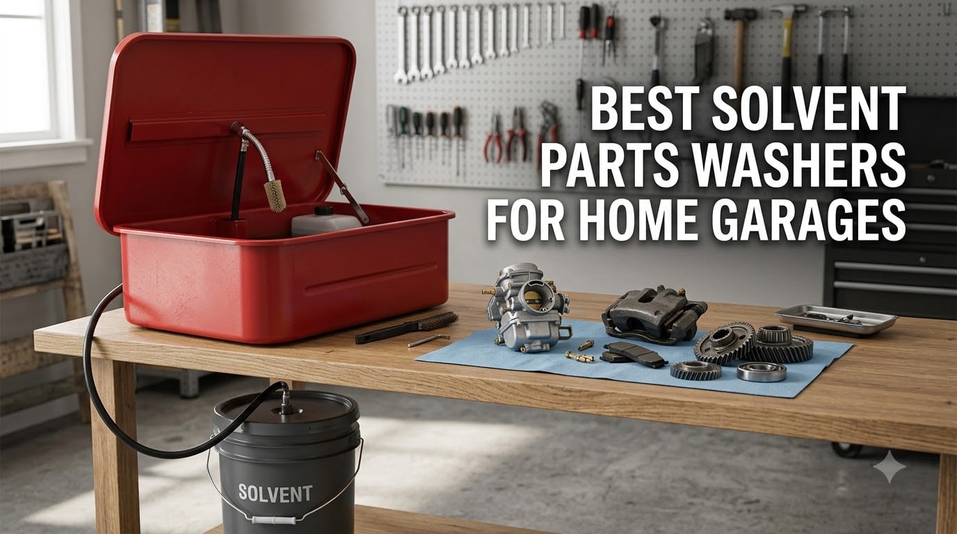 Best Solvent Parts Washers for Home Garages