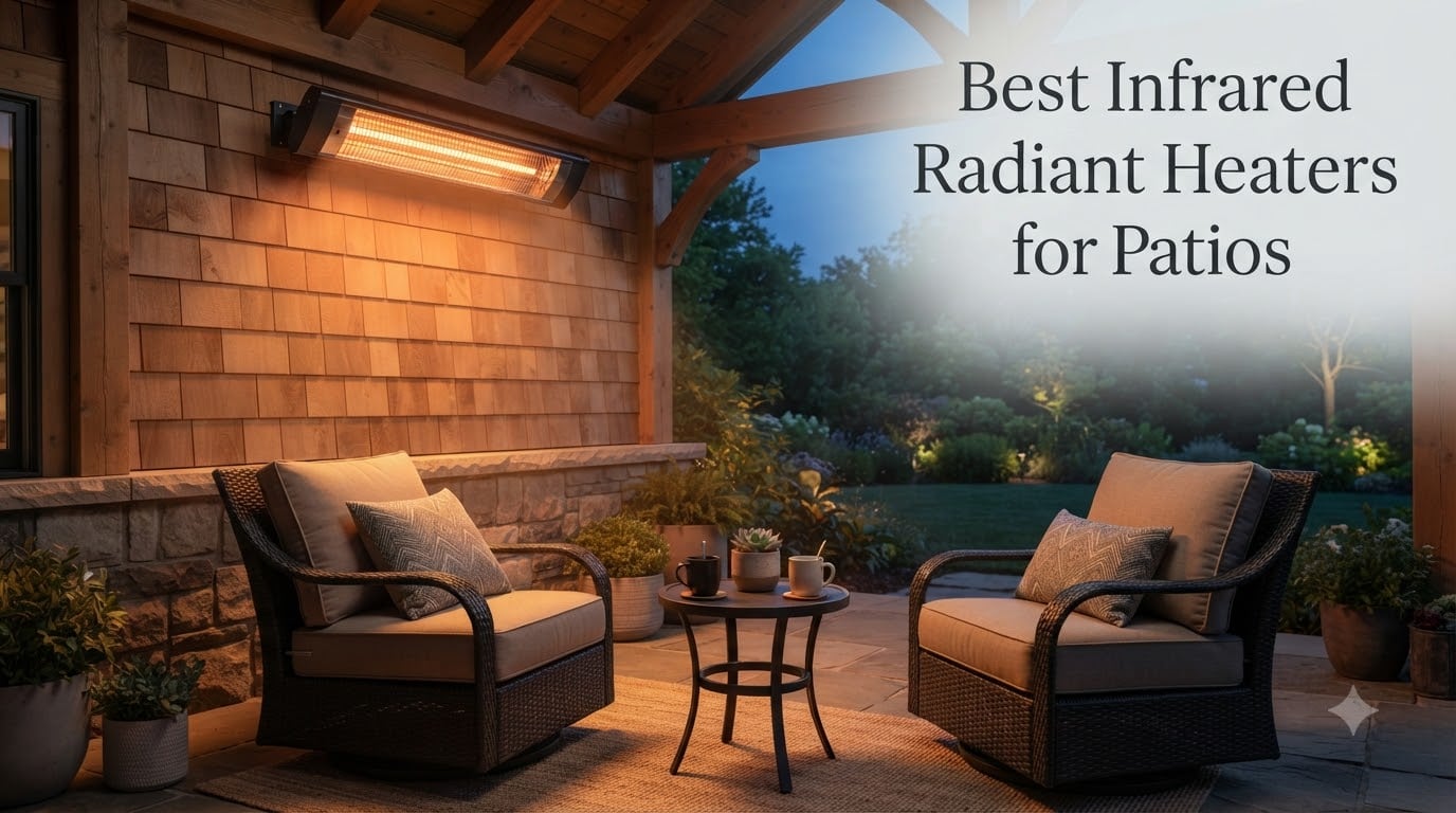 Best Infrared Radiant Heaters for Patios