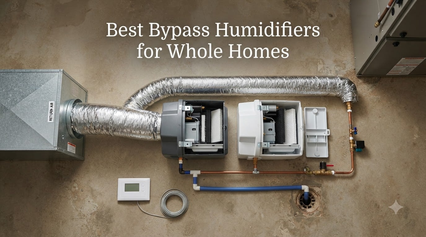 Best Bypass Humidifiers for Whole Homes