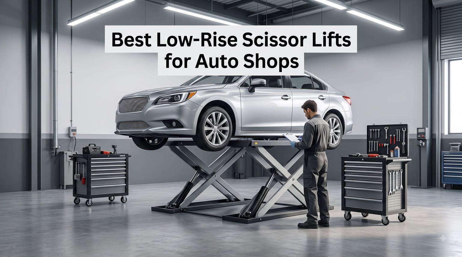 Best Low-Rise Scissor Lifts for Auto Shops