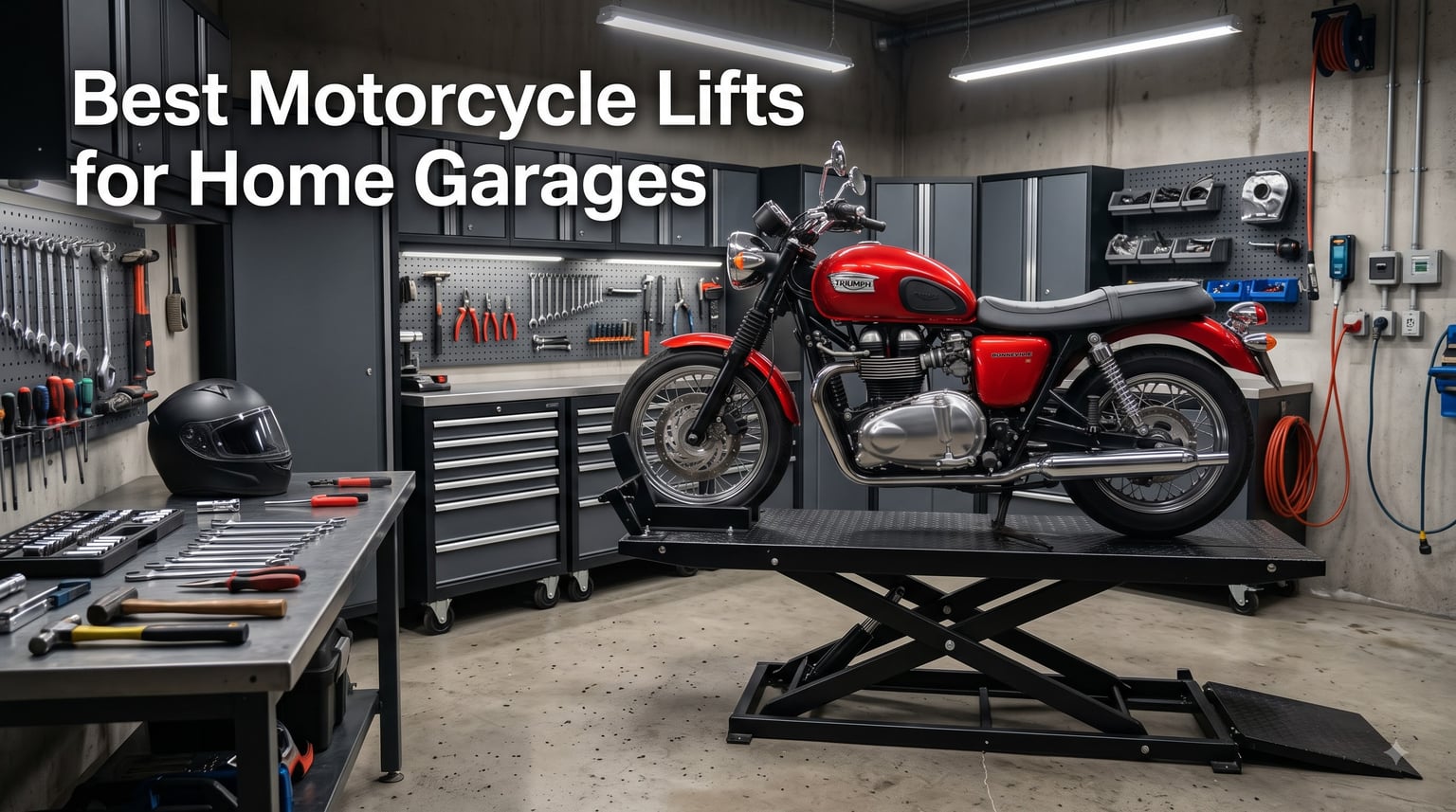 Best Motorcycle Lifts for Home Garages