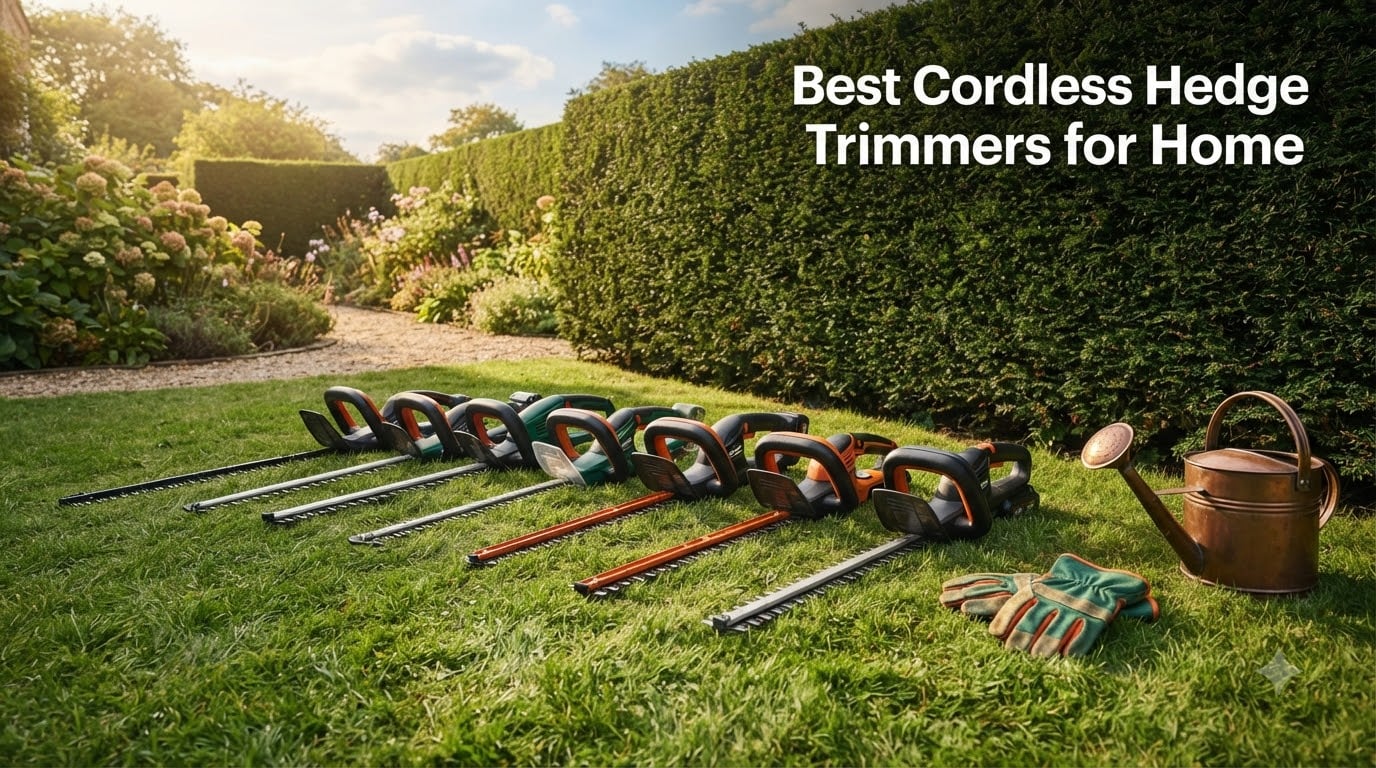 Best Cordless Hedge Trimmers for Home